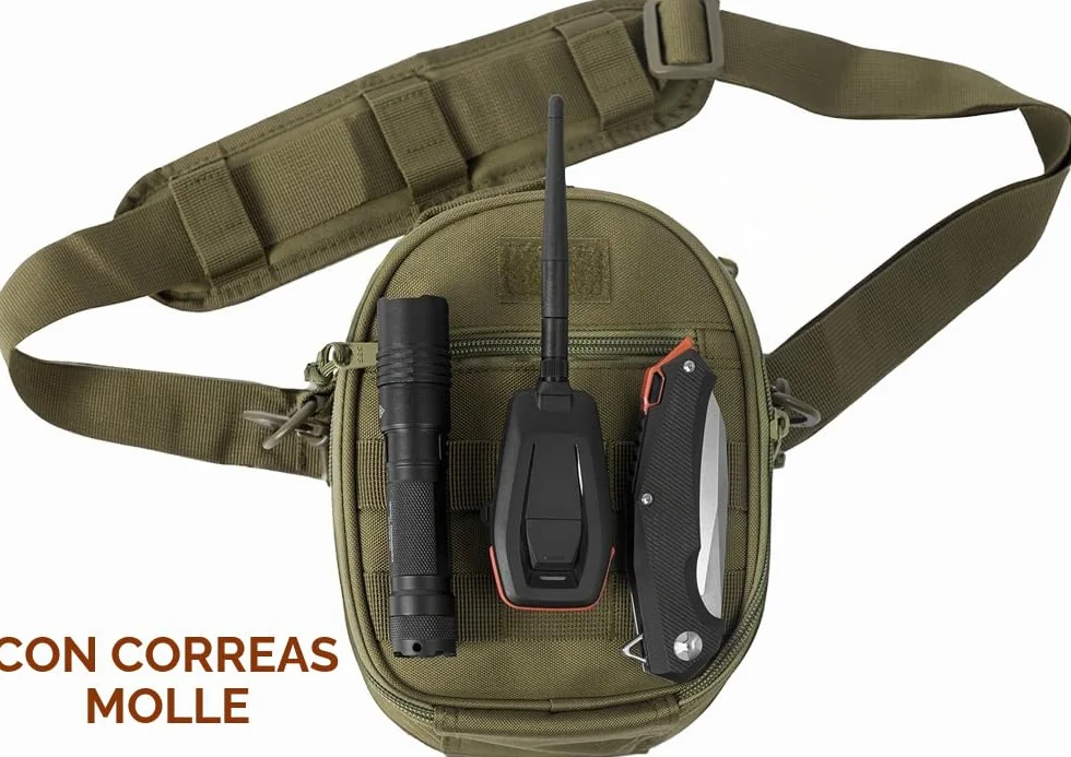 ACE Schakal Bolsa para protectores auditivos - Funda de transporte compatible con orejeras de Sordin, Howard Leight y muchas más