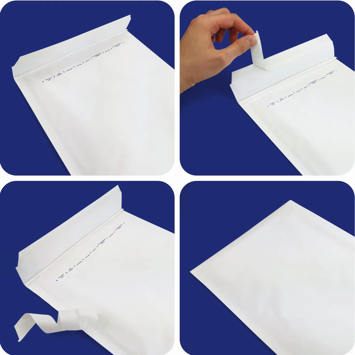 Sobres acolchados con burbujas de aire Netuno 50x DIN 20/K 370x480mm autosellados reciclables