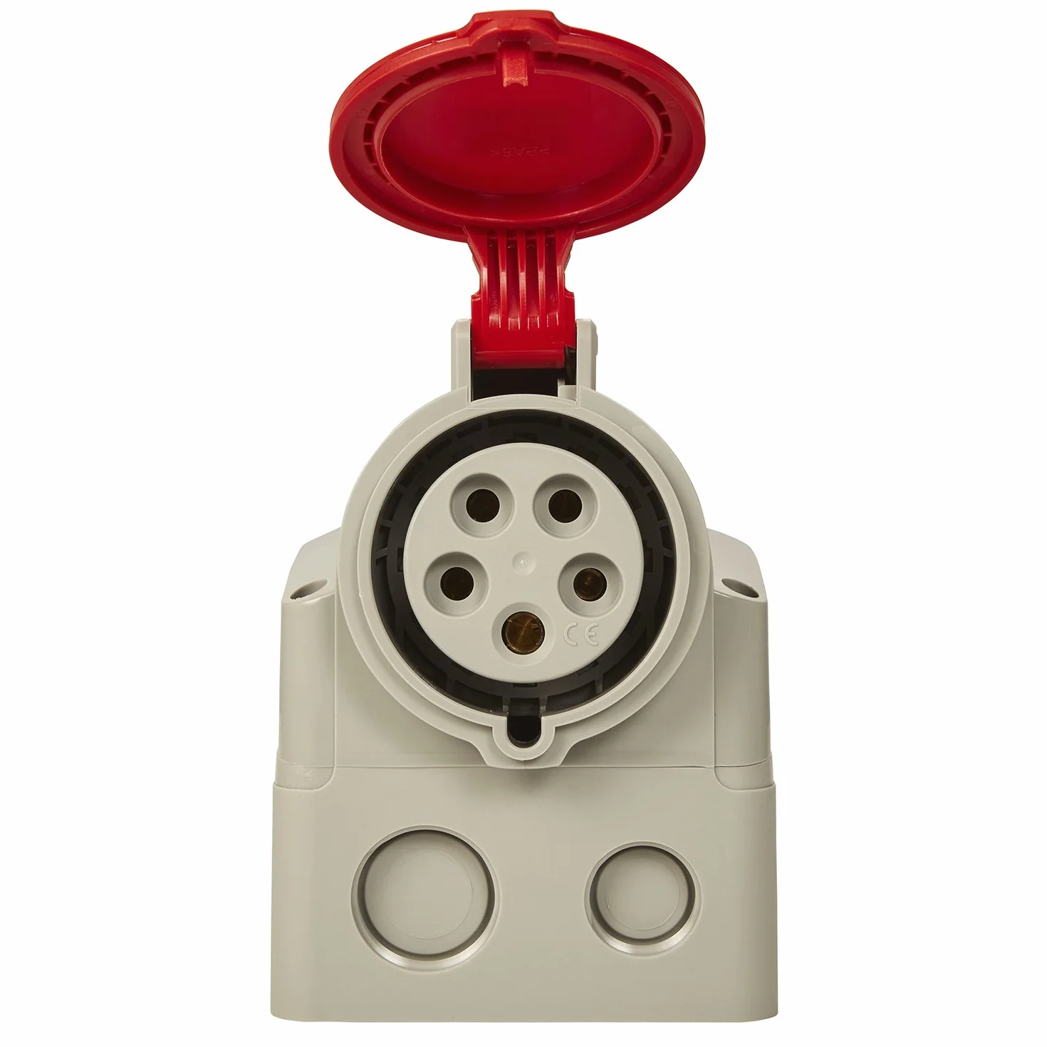 Legrand - Enchufe empotrable, 32 A, rojo, 1