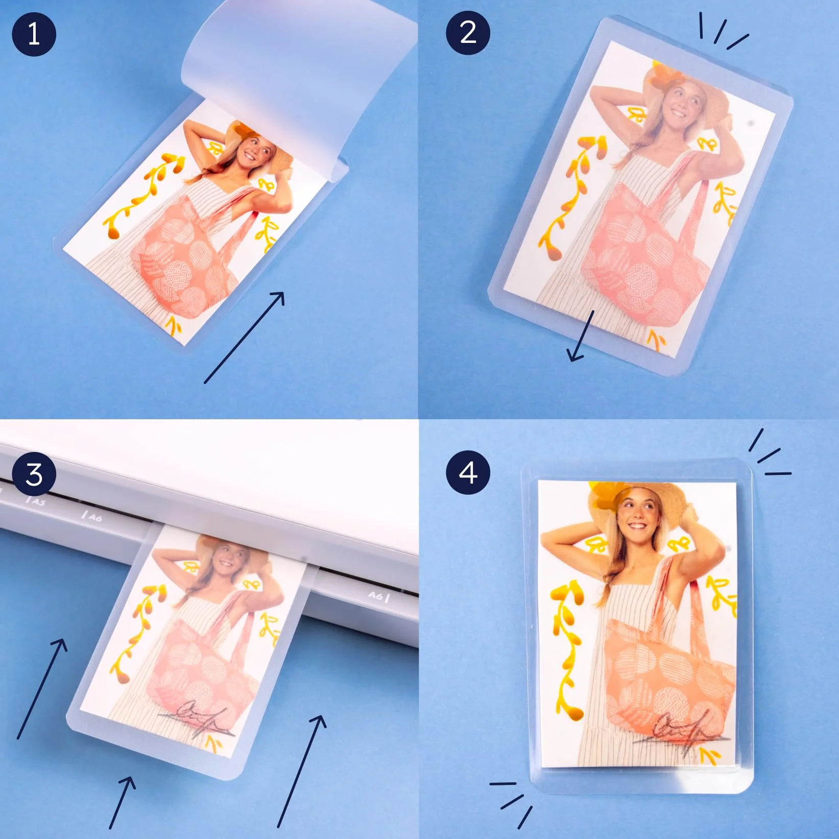 RAYLU fundas plastificar A4 125 micras transparentes brillante pack 100