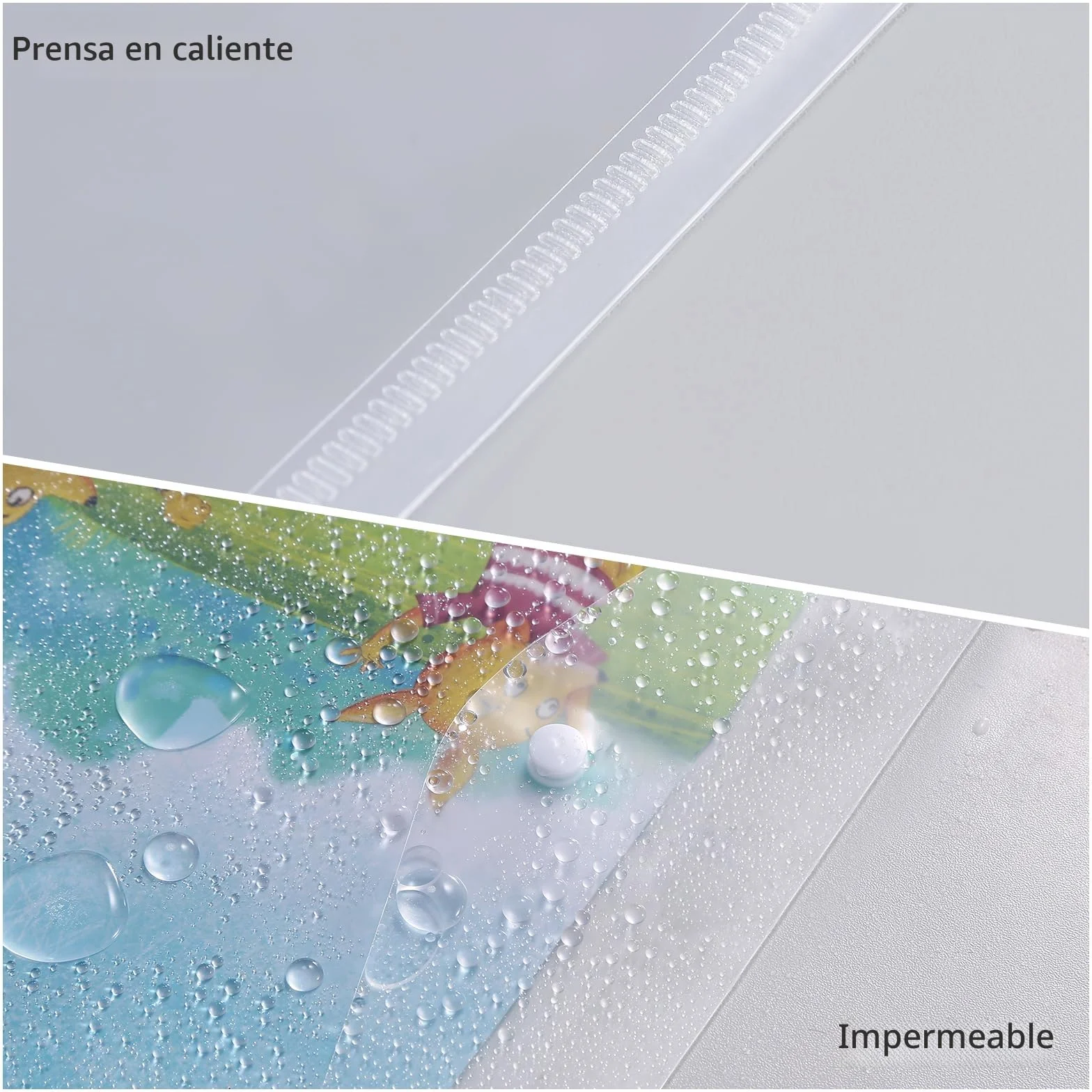Fundas Plástico A4 Transparente CRESZZLE, Plasticos Archivador, Folders Transparentes A4