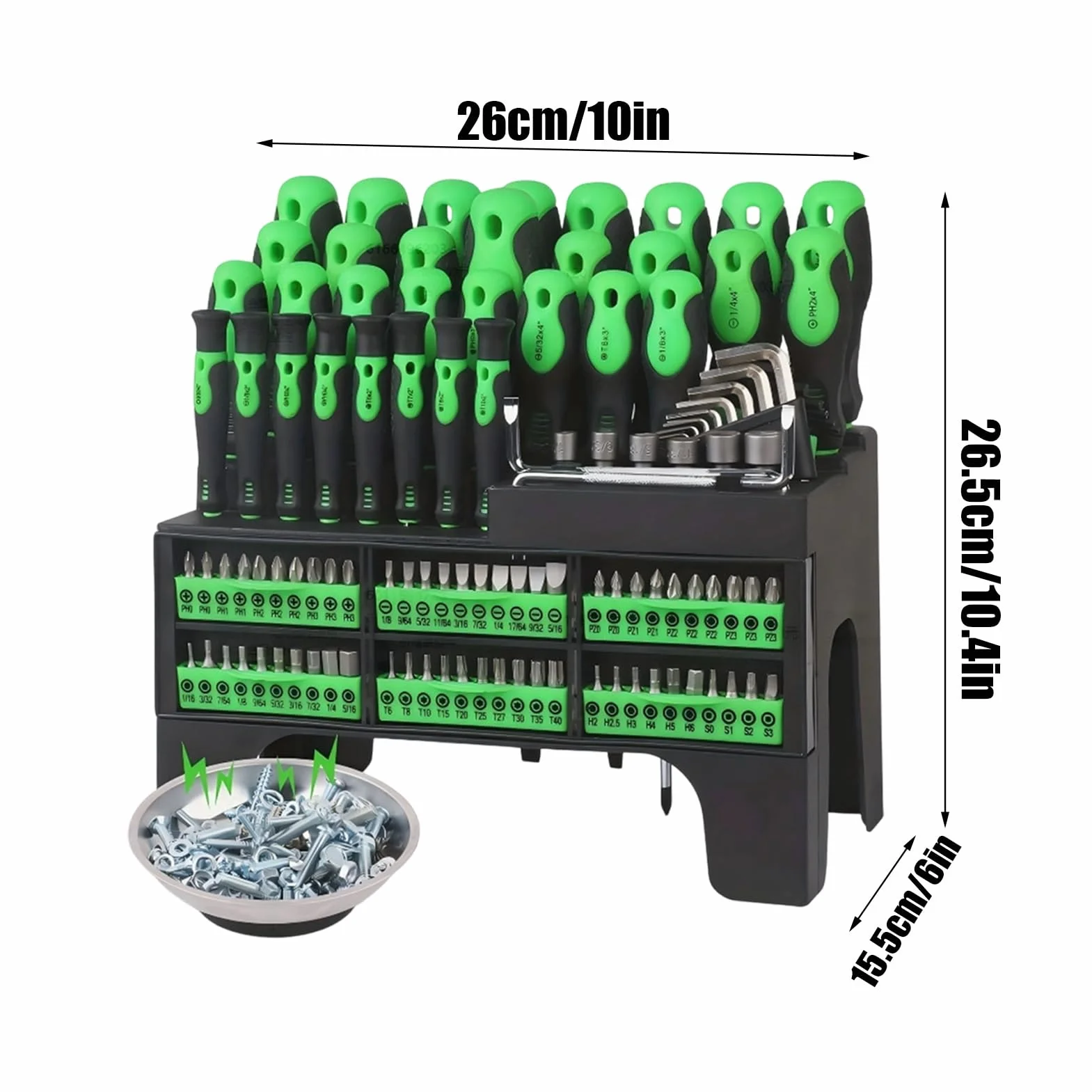 Juego De Destornilladores Punta Magnética Para Reparación Electrónica Y | Kit De Destornilladores De Precisión Con Estuche Para Electrónica, Ordenador, Relojes, Gafas, Mantenimiento D