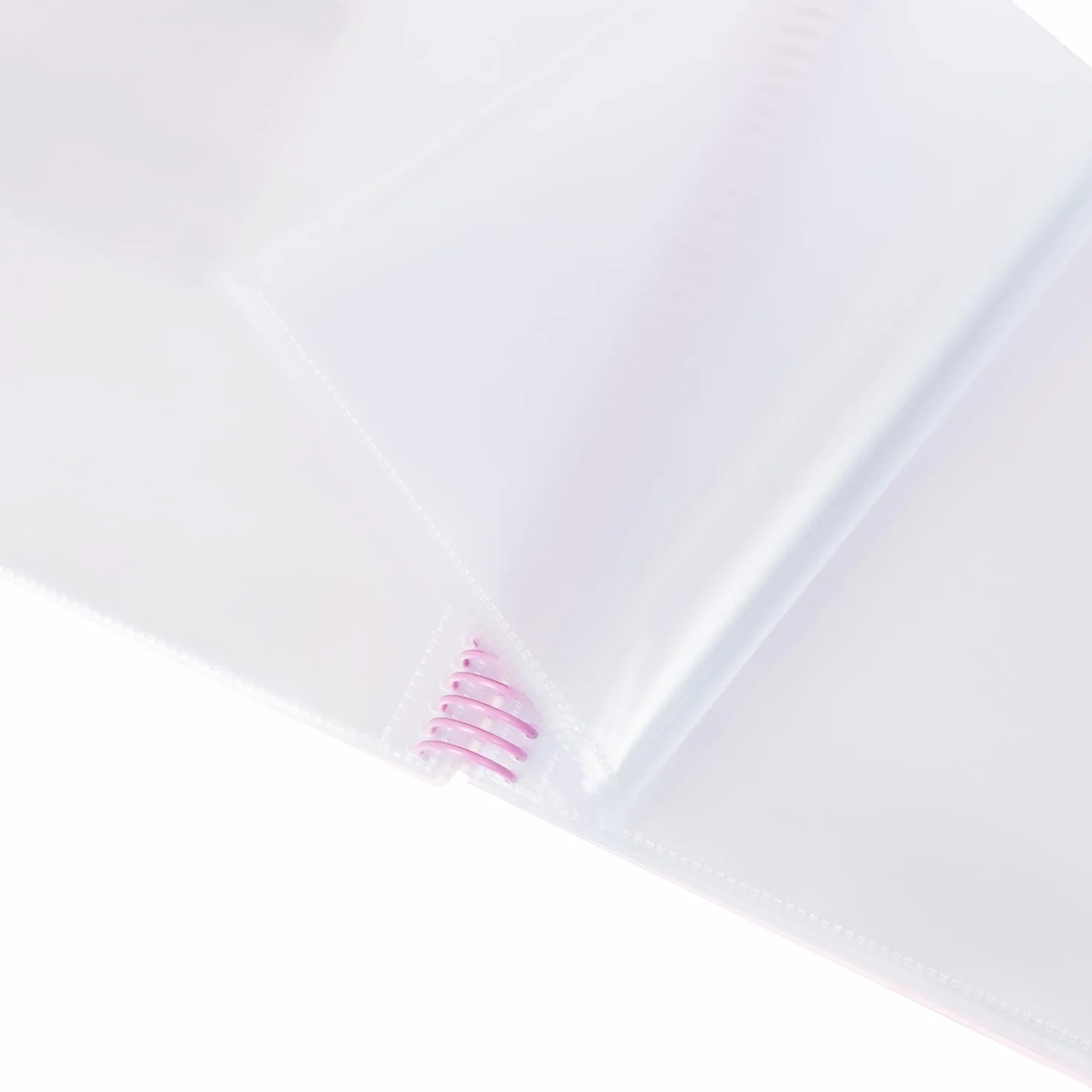 Grafoplas Carpeta con Fundas Transparentes A4 Rosa Claro 50 Forros Polipropileno