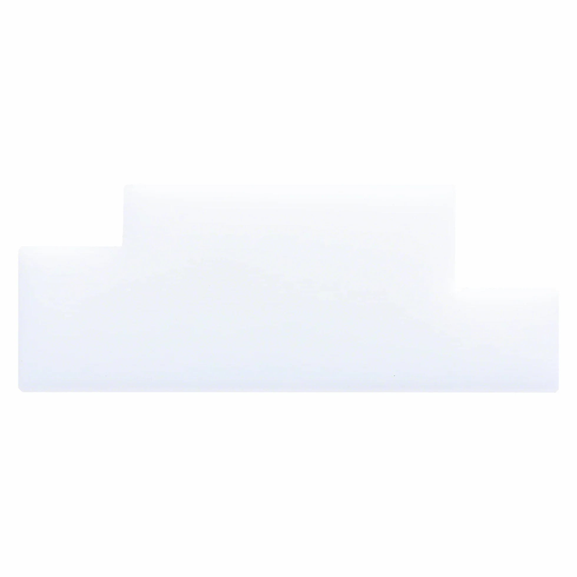 Stubai 278801 - Pieza plegable, PE (25 mm, 35 mm, 130 x 95 x 50 mm) color blanco