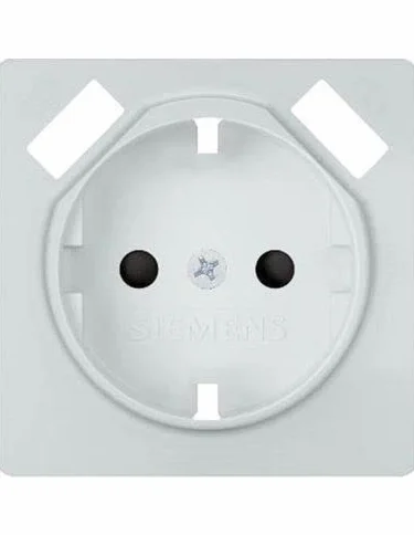 Siemens Delta MIRO Tapa base enchufe seguridad 2 USB Miro-line blanco polar 5UH10724WH30