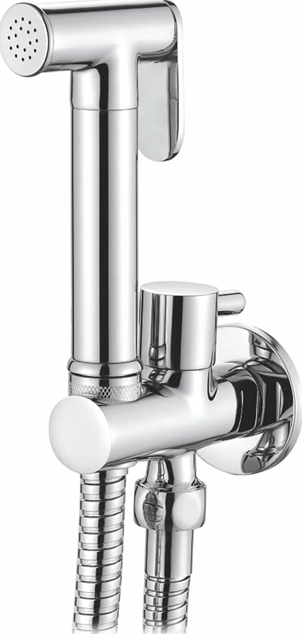 Ibergrif Grifo de Bidet Monomando Empotrar Cromo Cuadrado M22015R