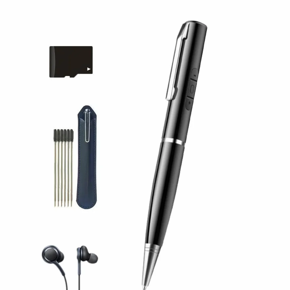 Grabadora digital controlada por voz con grabación de audio 360° HD para reuniones
