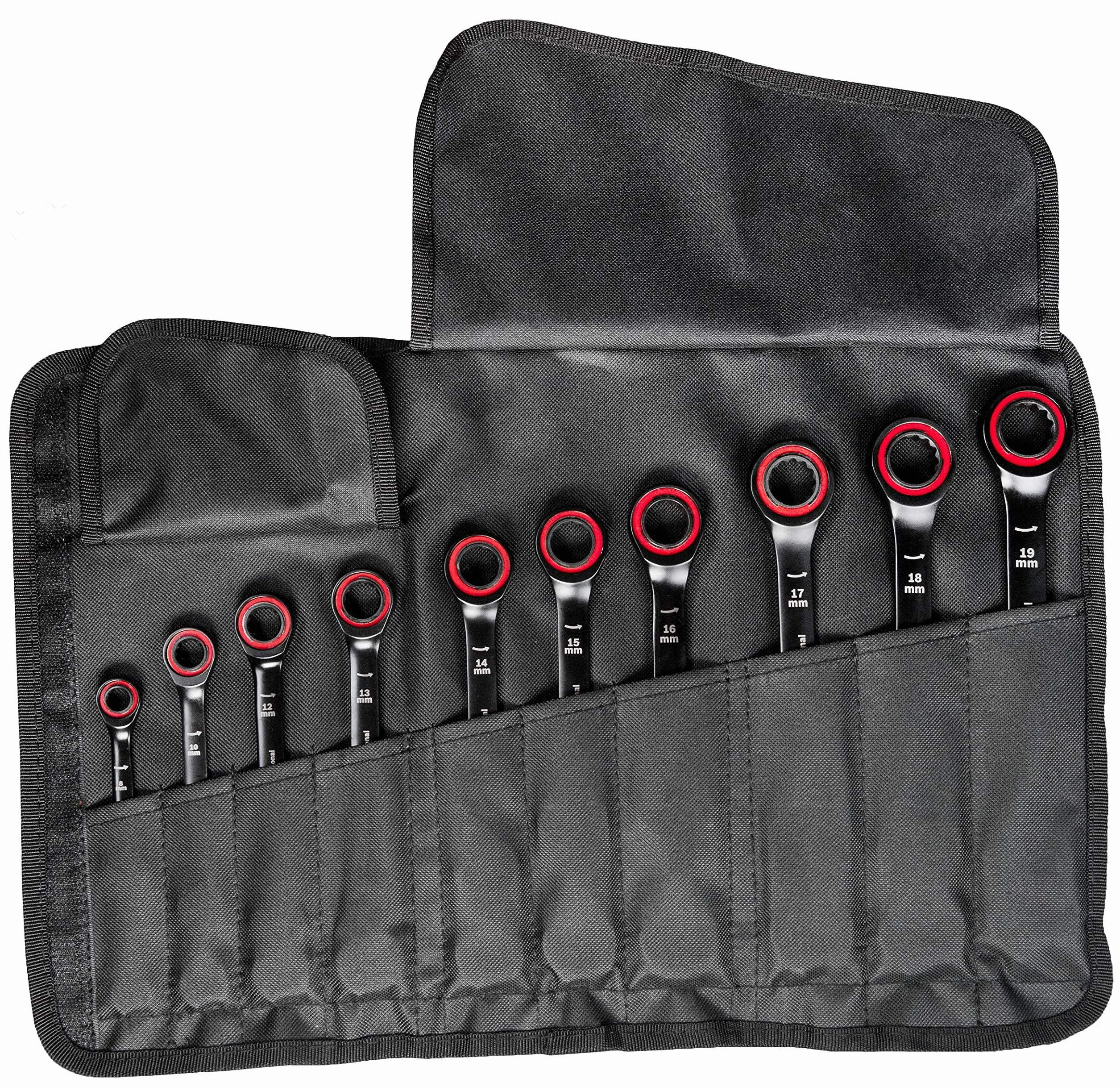 Bosch Professional set de 10 llaves (8/10/12/13/14/15/16/17/18/19 mm, bolsa) - Set exclusivo de Amazon