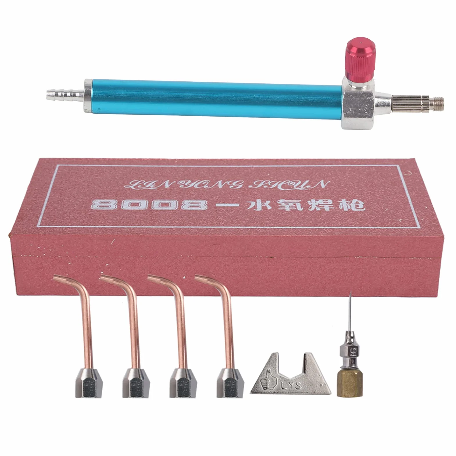 Reguladores de kit de micro antorcha EVTSCAN, mini antorcha de oxígeno de agua para soldar joyería para el procesamiento de fabricación de joyas