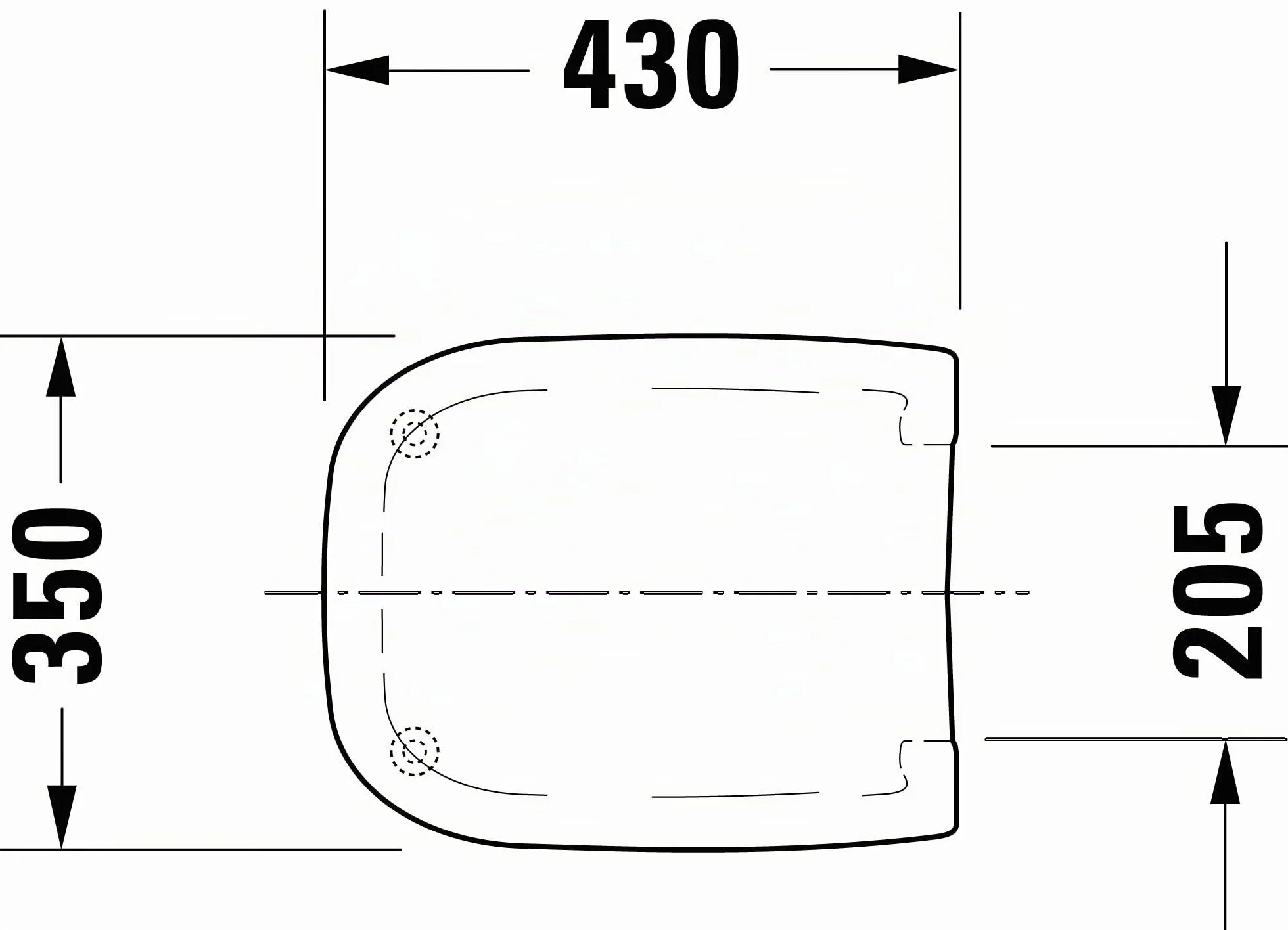 Duravit D-Code tapa WC, asiento de inodoro de urea duroplast, tapadera wc con bisagras de acero inoxidable, tapa de wc en forma de D, tapa de inodoro blanco