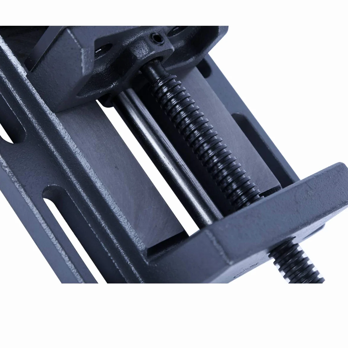 TOPWAY Prensa de Taladro Vicepresidente 3'' 75mm con Barra Guía, Calidad Profesional para Taller y Fresadoras 403273