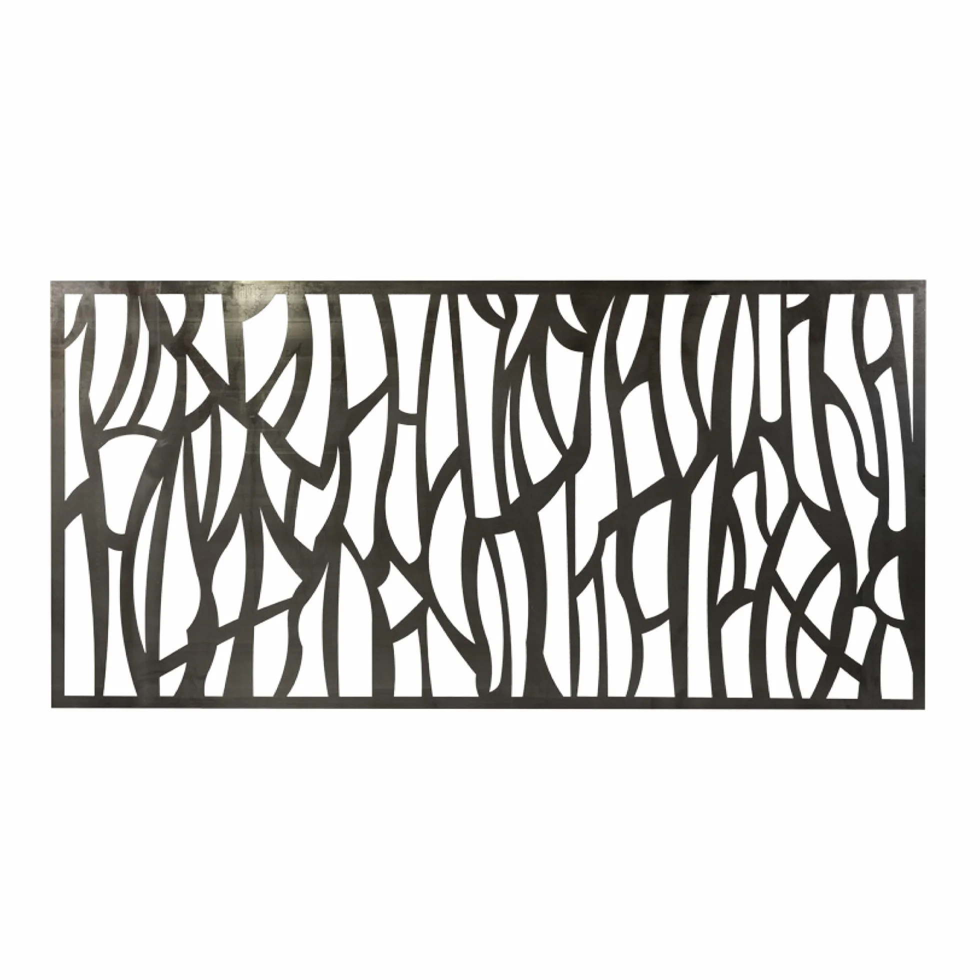 Chapa Perforada Decorativa Hierro 2000x1000 mm Panel Metálico Mod. 31