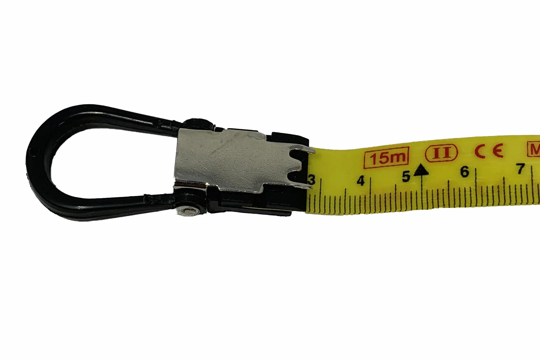 Medid MD/136025 Cinta métrica con estuche metálico recubierto, fibra de vidrio en clase II, doble precisión, 25 m