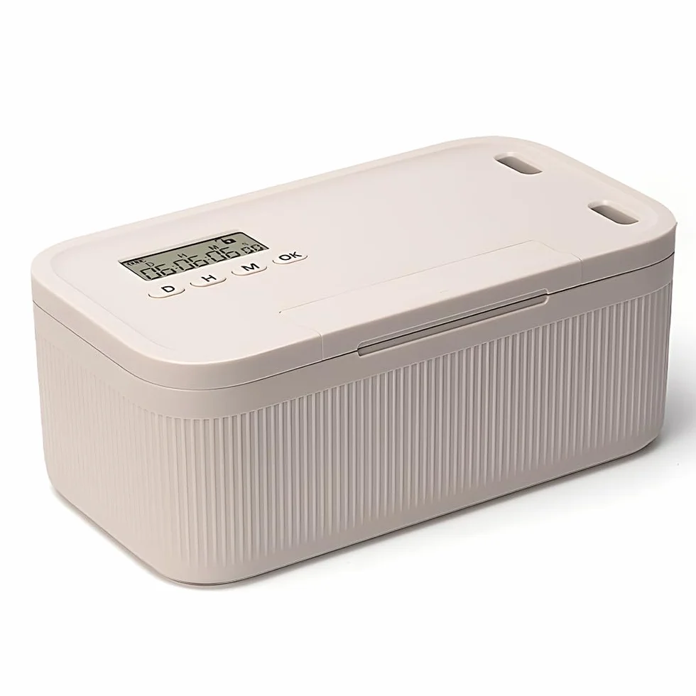 ADDLIVE Caja Bloqueo Movil Temporizador 24x13x9.6 cm