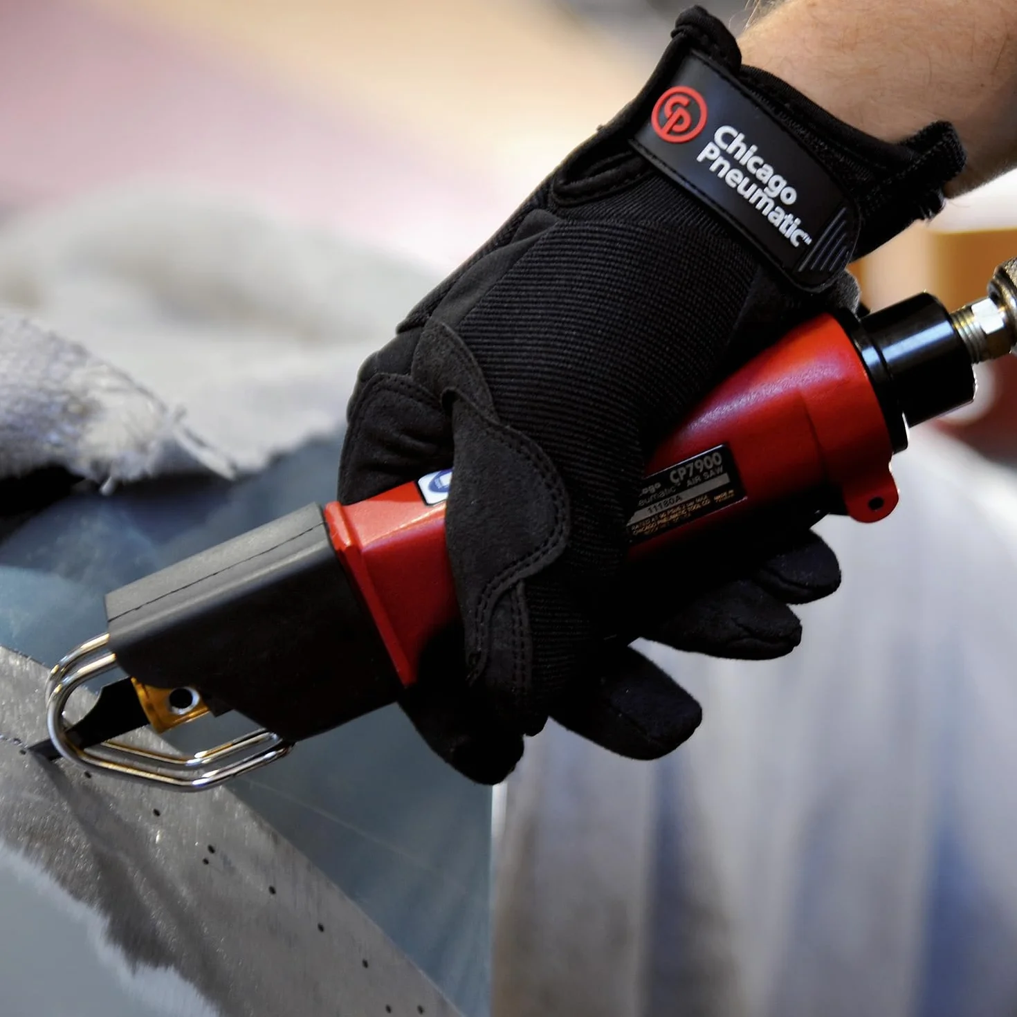 Chicago Pneumatic CP7900 - Sierra neumática - Carrera por minuto: 10000-0,59 kg de masa