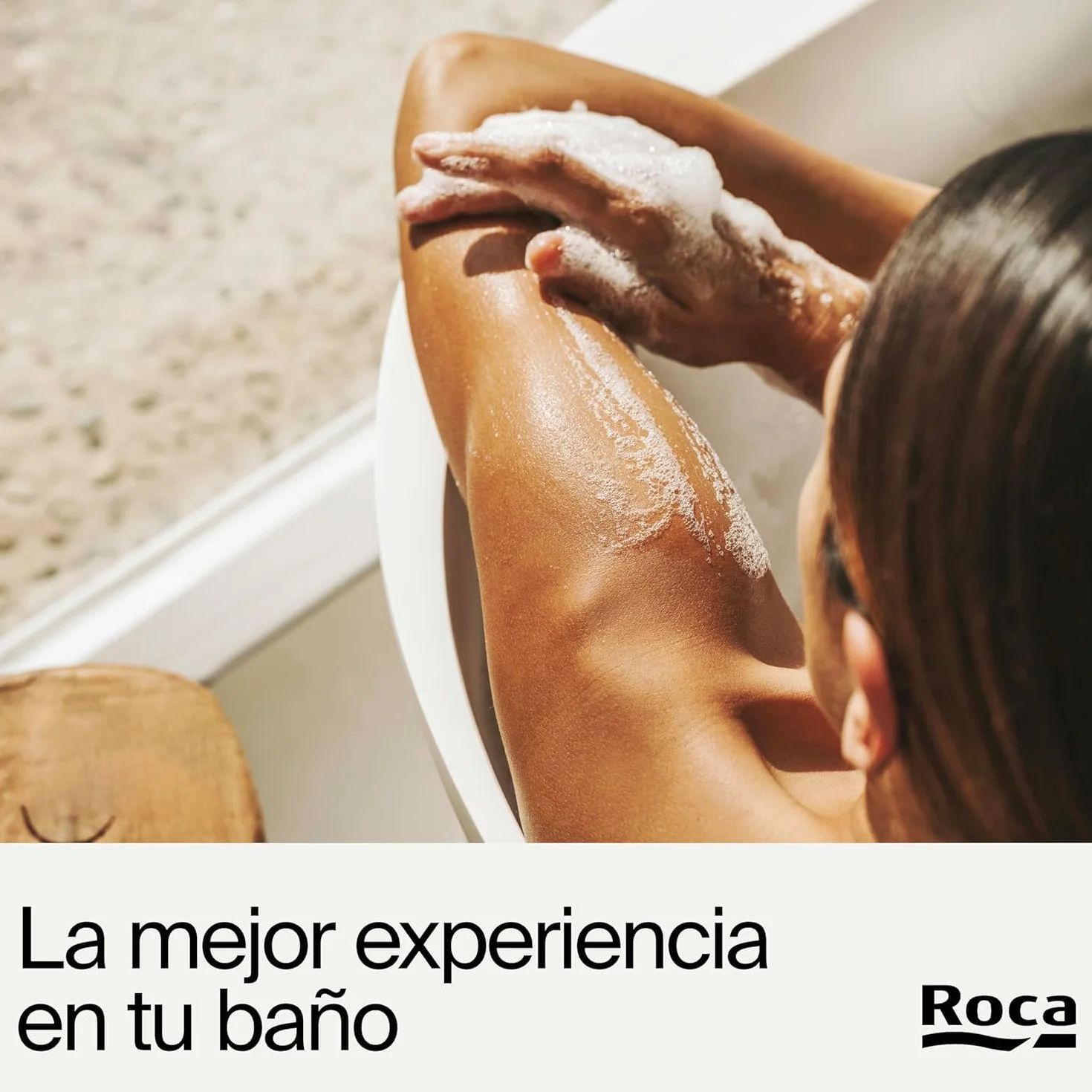 Roca L20 Grifería para lavabo con tecnología Cold Start, grifo monomando de repisa con enlaces de alimentación flexibles, mezclador para cuarto de baño de fácil instalación, cromado, A5A3K09C00