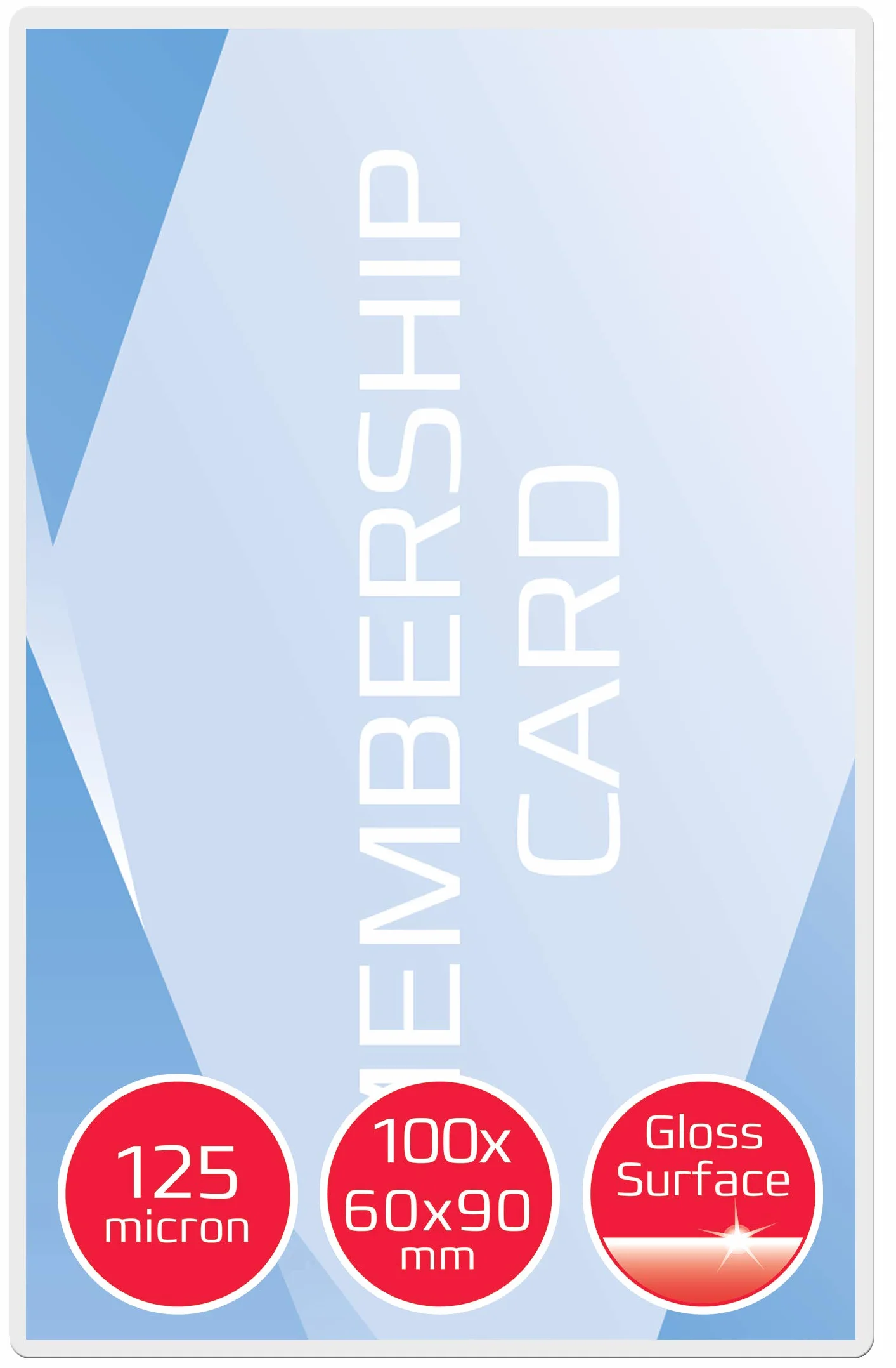 GBC Carteras NIF 60x90 125 Micras Caja 100