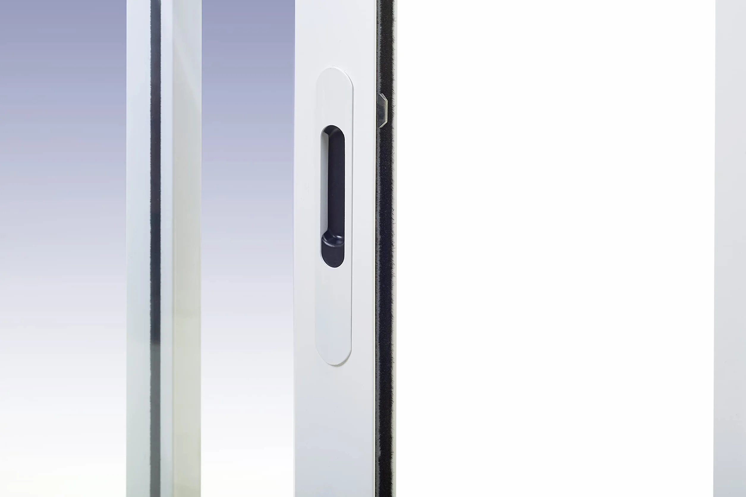 Ventanastock Puerta Balconera Aluminio 1200x2000 Corredera 2 hojas y marco preparado en kit