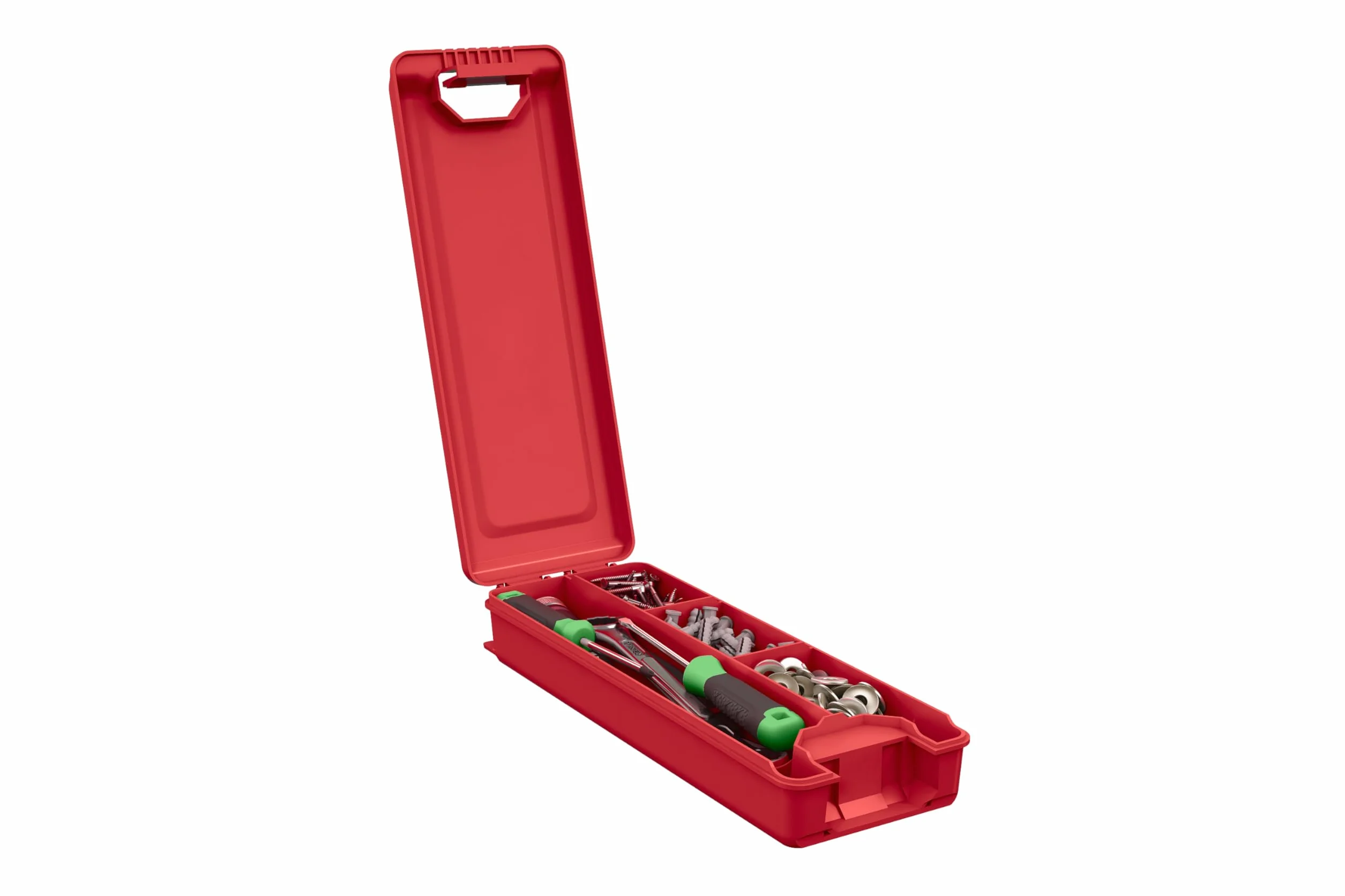 Keter Stack & Roll - Estuche de almacenamiento resistente para herramientas eléctricas (253382)