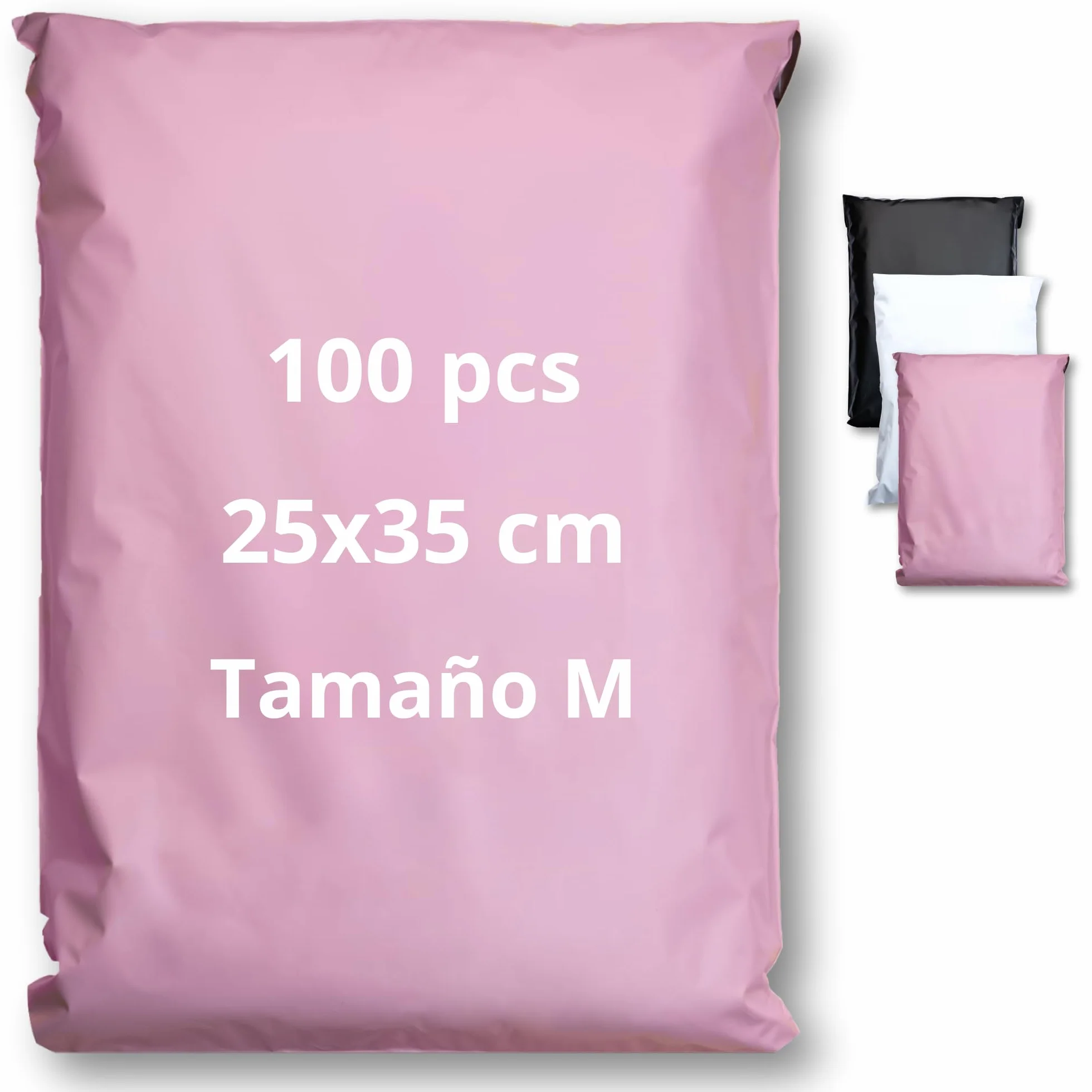 Sobres para envíos de ropa Tamaño M 25x35cm Opaco Ultra-Resistente Impermeable Plástico