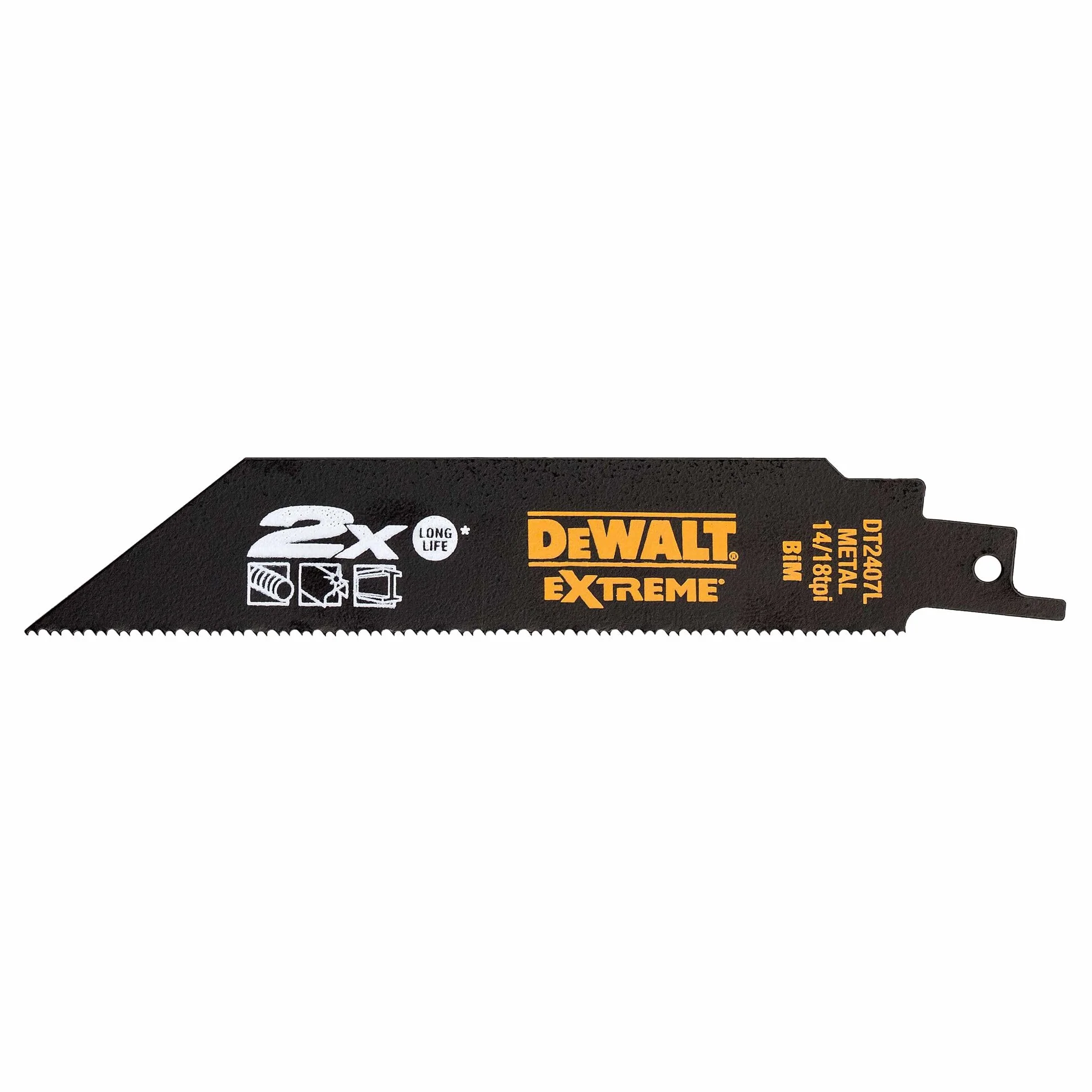 DEWALT Juego de 12 Hojas para Sierra Sable con Estuche DT2441L-QZ