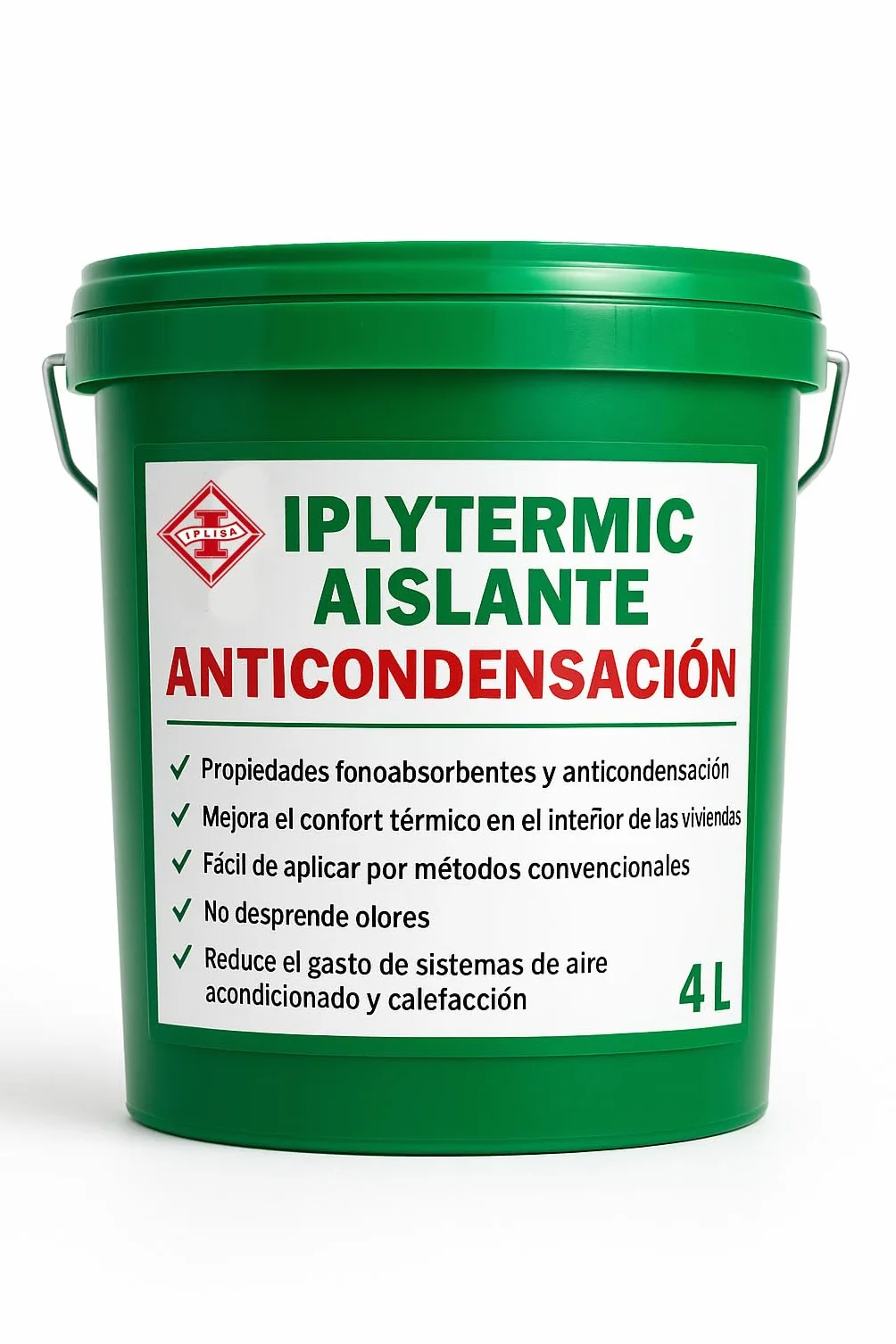Pintura Blanca Aislante Térmica Anticondensación 4L - Evita la aparición del moho y la humedad