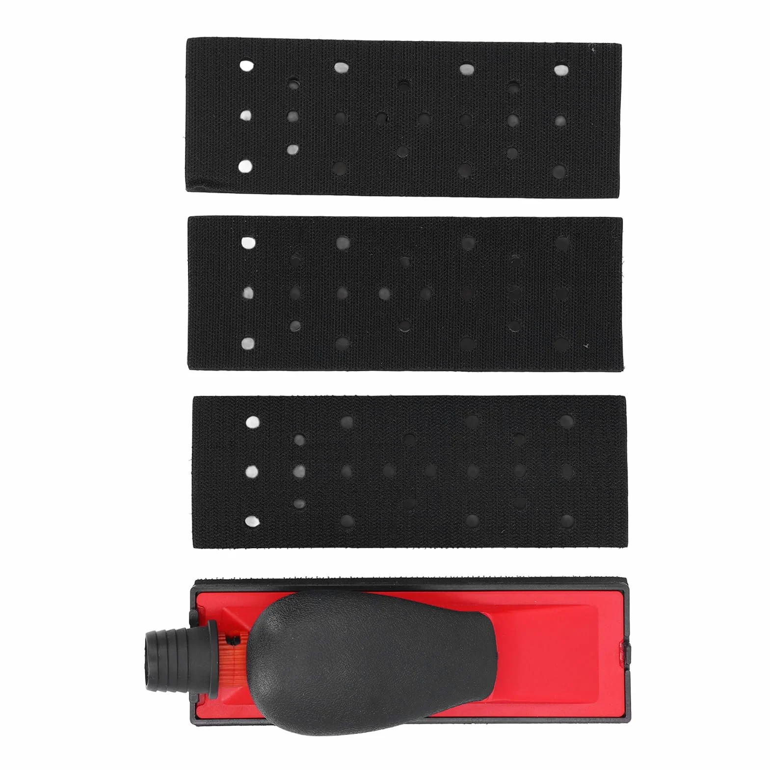 Bloque de Lijado Manual, Fácil de Usar Lijado de Plástico Bloque de Lijado 4 Tipos Chasis Interruptor de Entrada de Aire Ajustable Multifuncional para Limpieza del Hogar