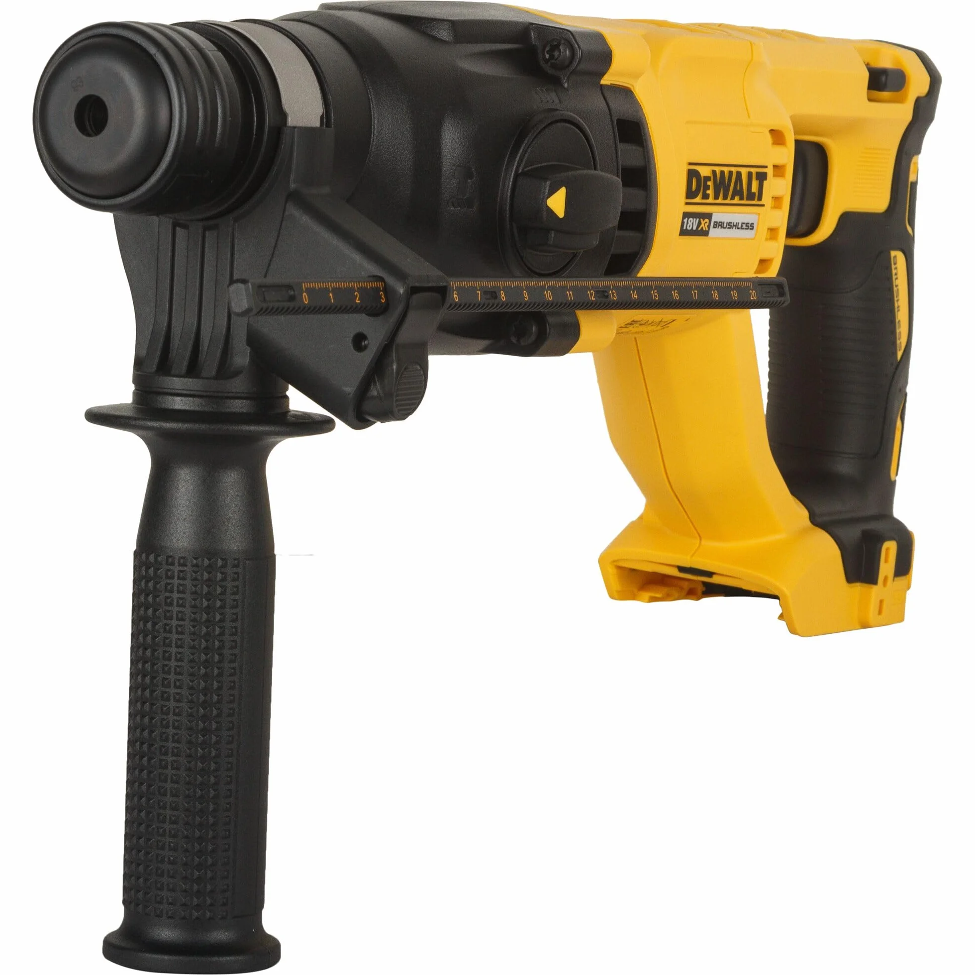 DEWALT Taladro Percutor SDS-Plus 18V XR sin escobillas de 26 mm con TSTAK, solo herramienta, DCH133NT-XJ