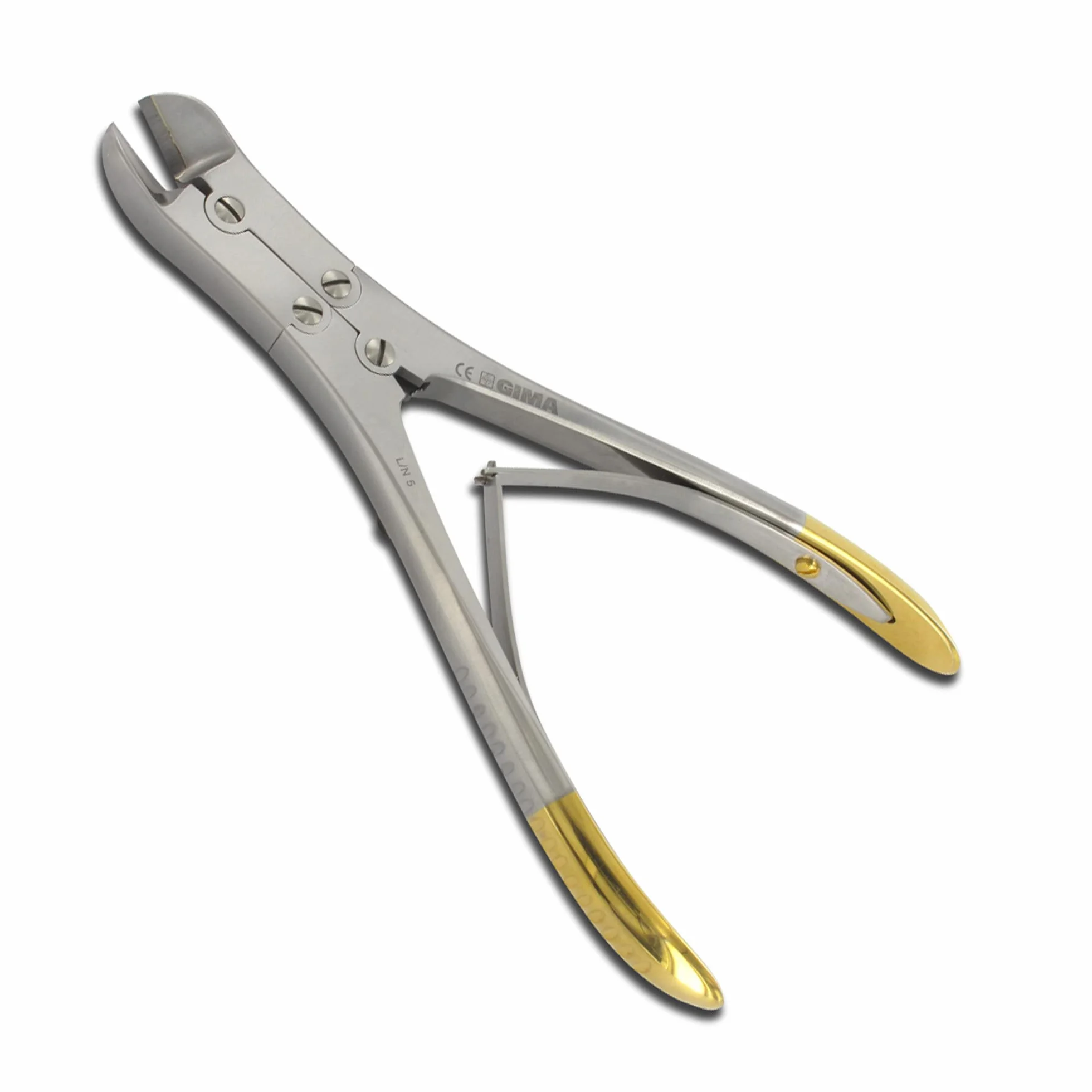 Gima - Alicate corta alambre, 18 cm, para cables 0-6 mm, mandíbulas de carburo de tungsteno, línea Gold, diseñado para garantizar precisión y fiabilidad, 26571