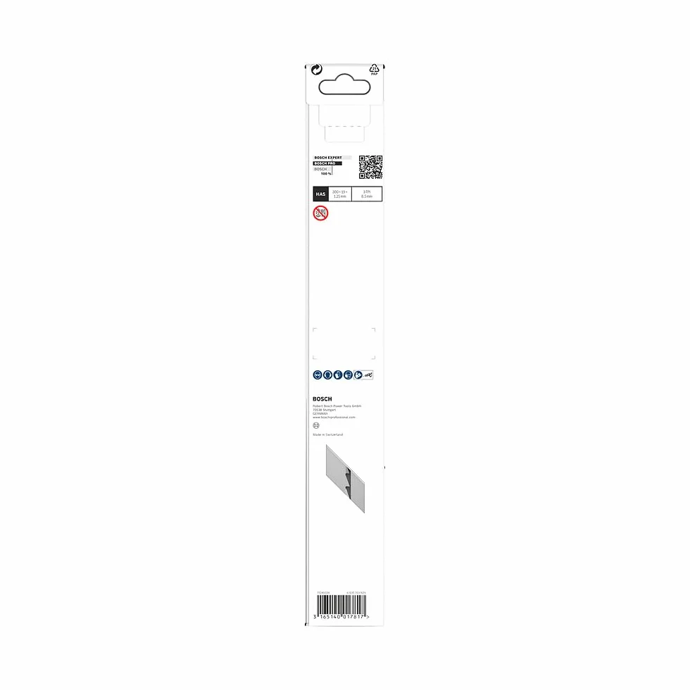 Bosch Professional Hoja de sierra sable S 1211 K Special for Ice 300 x 19 x 1.25 mm