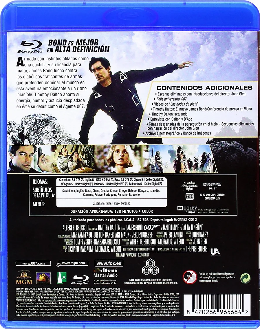 Bond: Alta tensión [Blu-ray]
