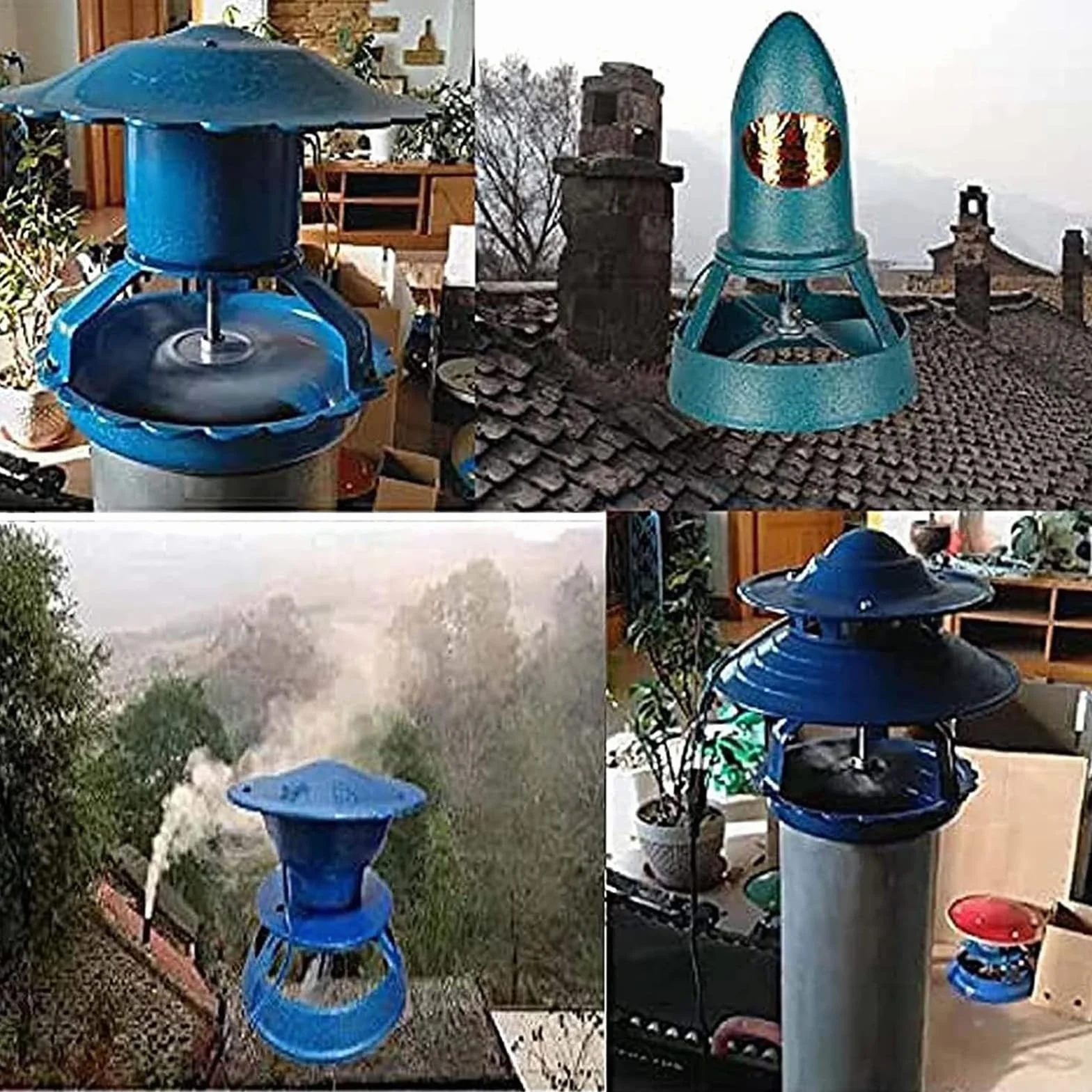 Ventilador De Chimenea 60W/80W/100W Extractor De Humos, Extractor De Chimenea, Ventilador, Extractor De Chimenea, Aire De Barbacoa,80w
