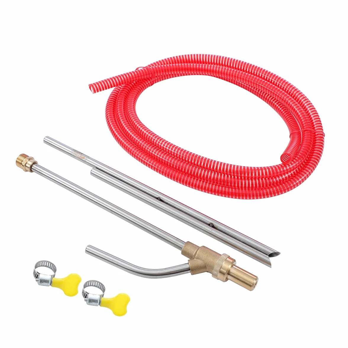ORAZIO Kit de chorro de arena para lavadora a presión de 5000 PSI, accesorio de chorro de arena húmedo, conexión M22-14 mm, para limpieza de lavado de automóviles