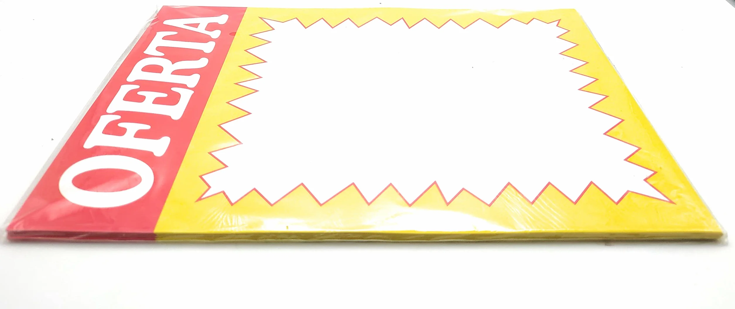 50 Carteles de Oferta Grandes y 3 Pizarras de Mesa
