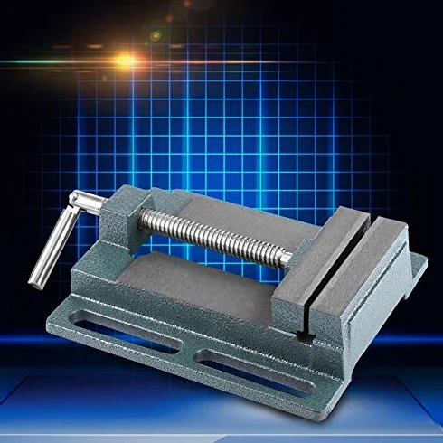 Estink Tornillo de Banco para Taladro de Columna, 10,16 cm, Servicio Pesado