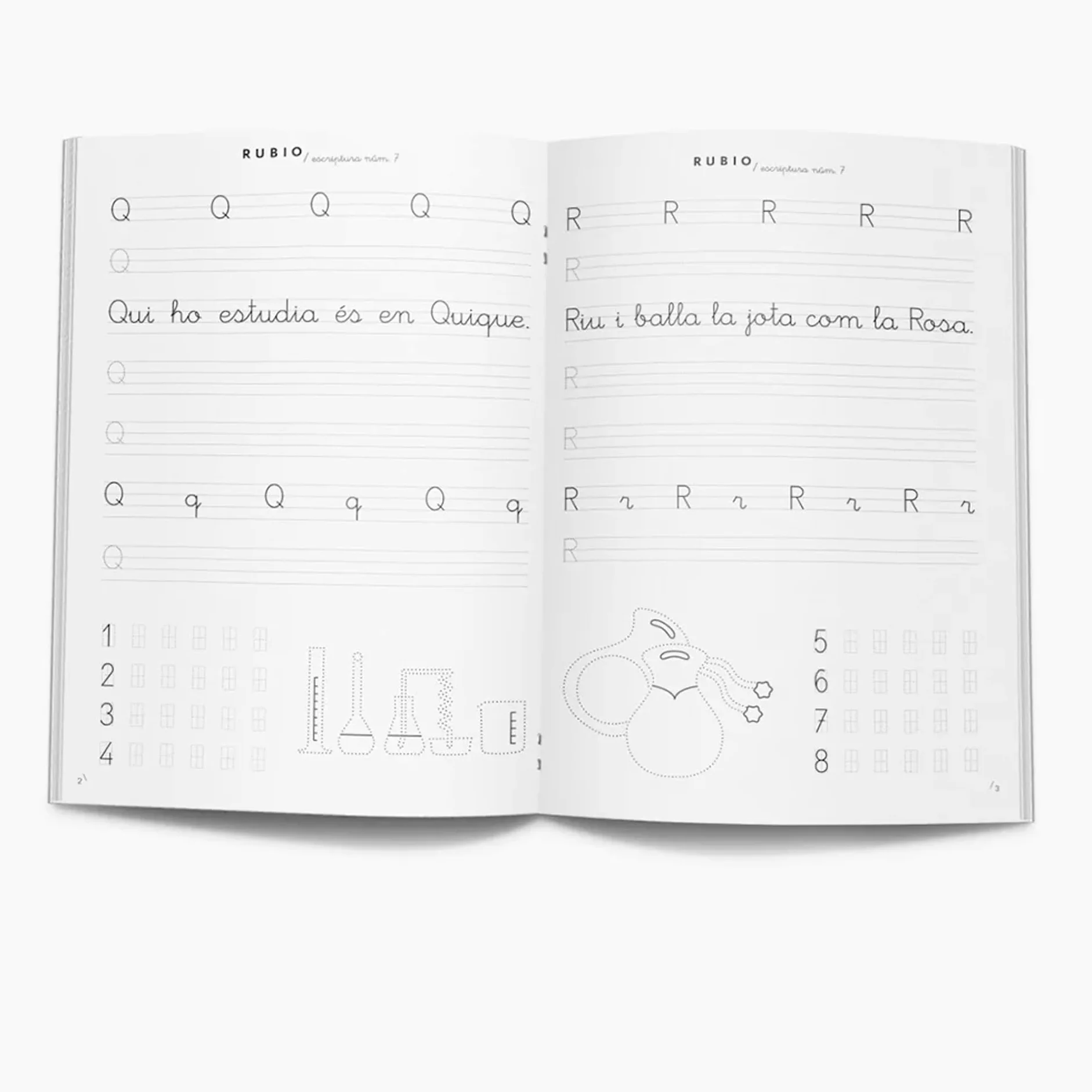Rubio E-7 CAT Cuaderno escritura