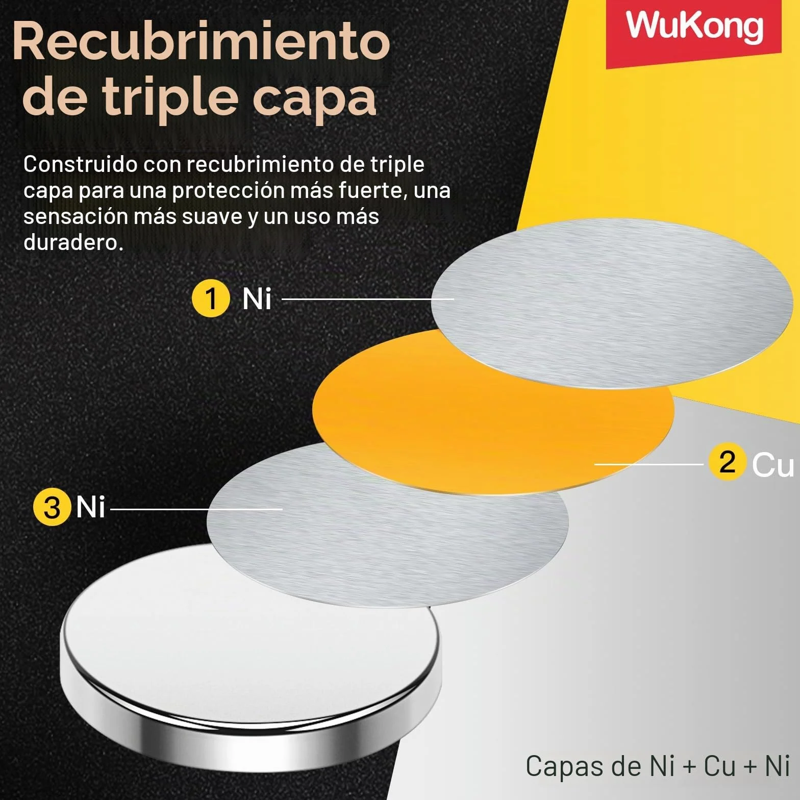 Imanes de neodimio Wukong 10x3mm Paquete de 20 mini imanes redondos fuertes para tablero magnético nevera