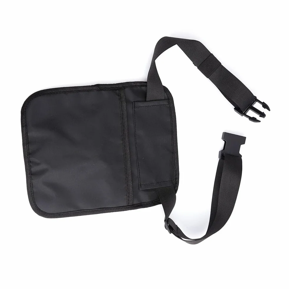 Riñonera de camarero 5 bolsillos, delantal ajustable nailon negro
