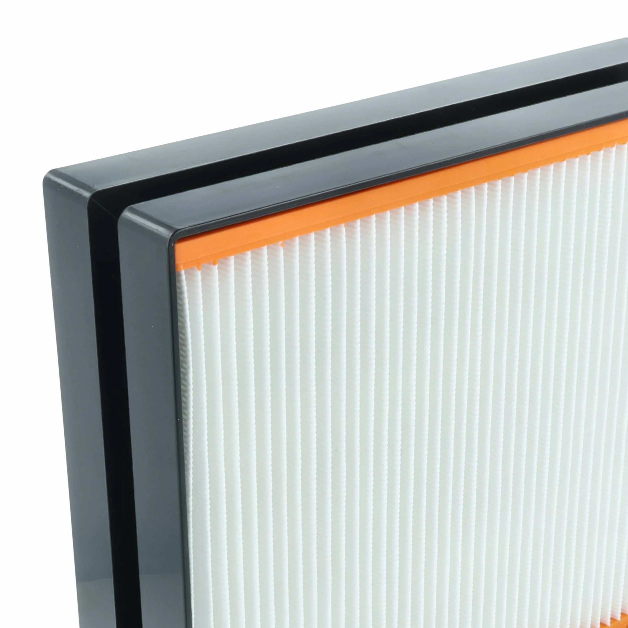 vhbw 2x Filtro plisado plano F8 reemplaza Starmix 416038, 416069, FK 4300, FKP 4300 para aspiradora industrial - Elemento filtrante