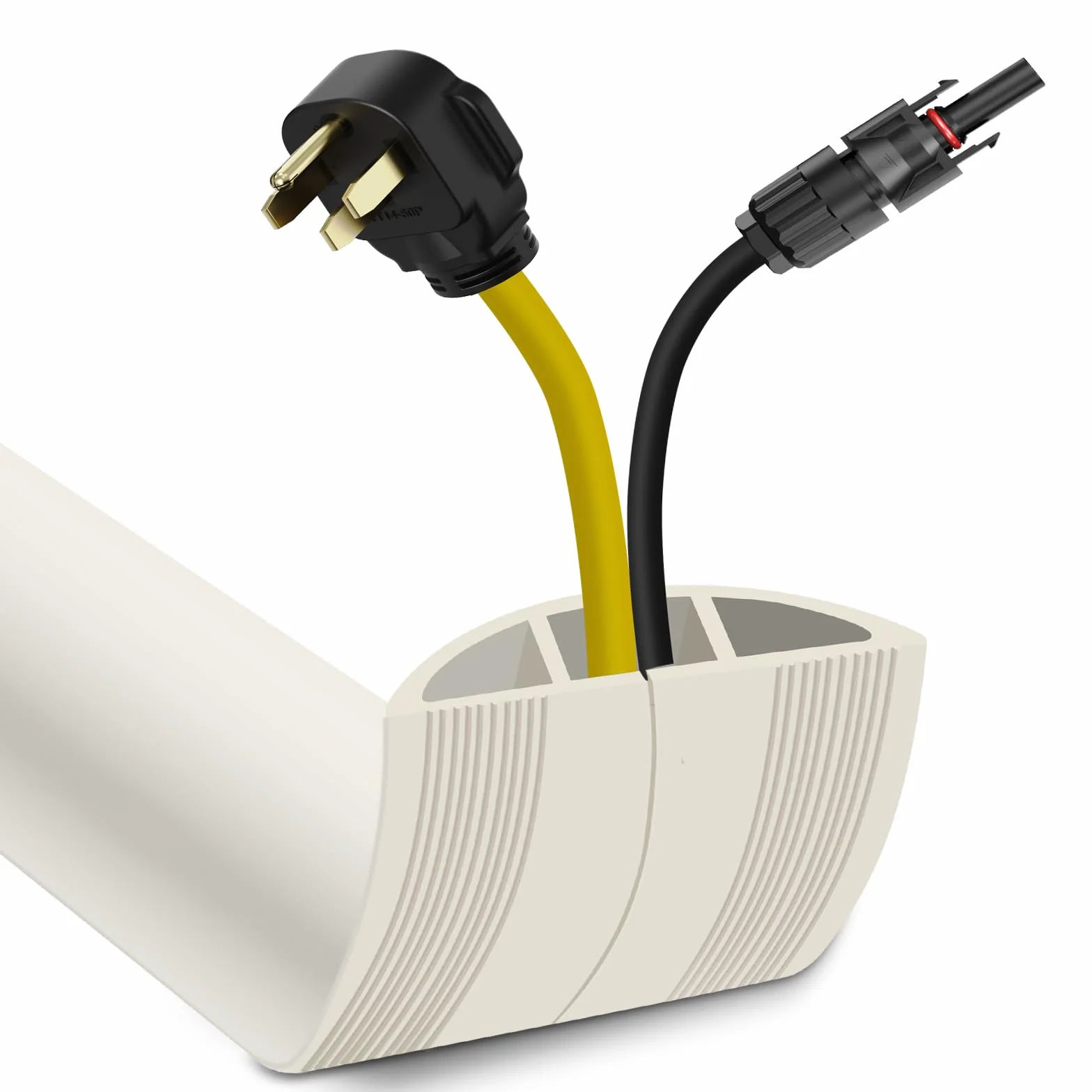 Conducto para Cables de Suelo Plano, Fácil de Cortar, para Hogar, Oficina, Escuela