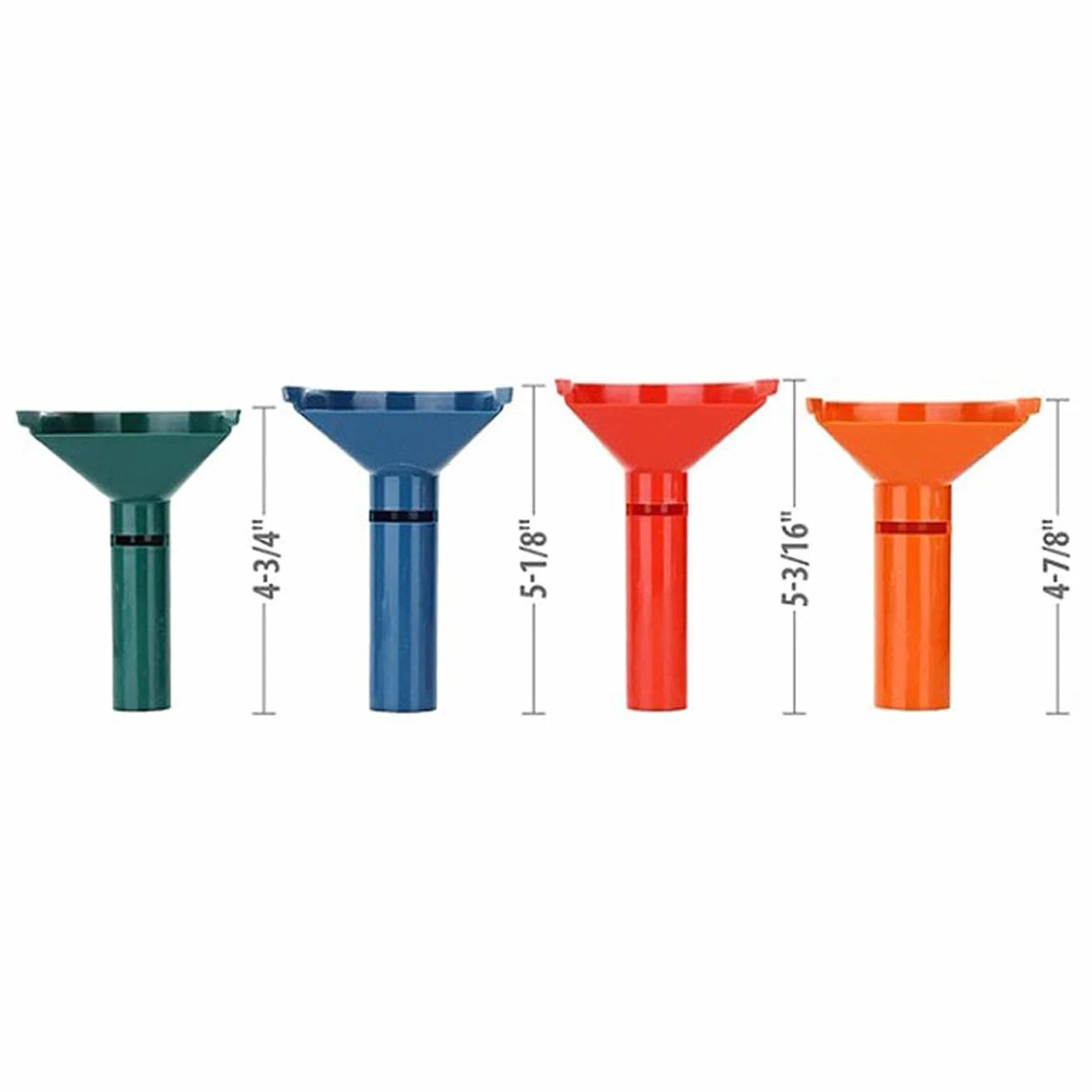 Easy Wrap Tubos para Monedas - Contador y Envoltorios para Rollos Monedas - 4 Tubos y Envolturas Surtidas para Níquel, Diez Centavos, Centavos, Cuarto