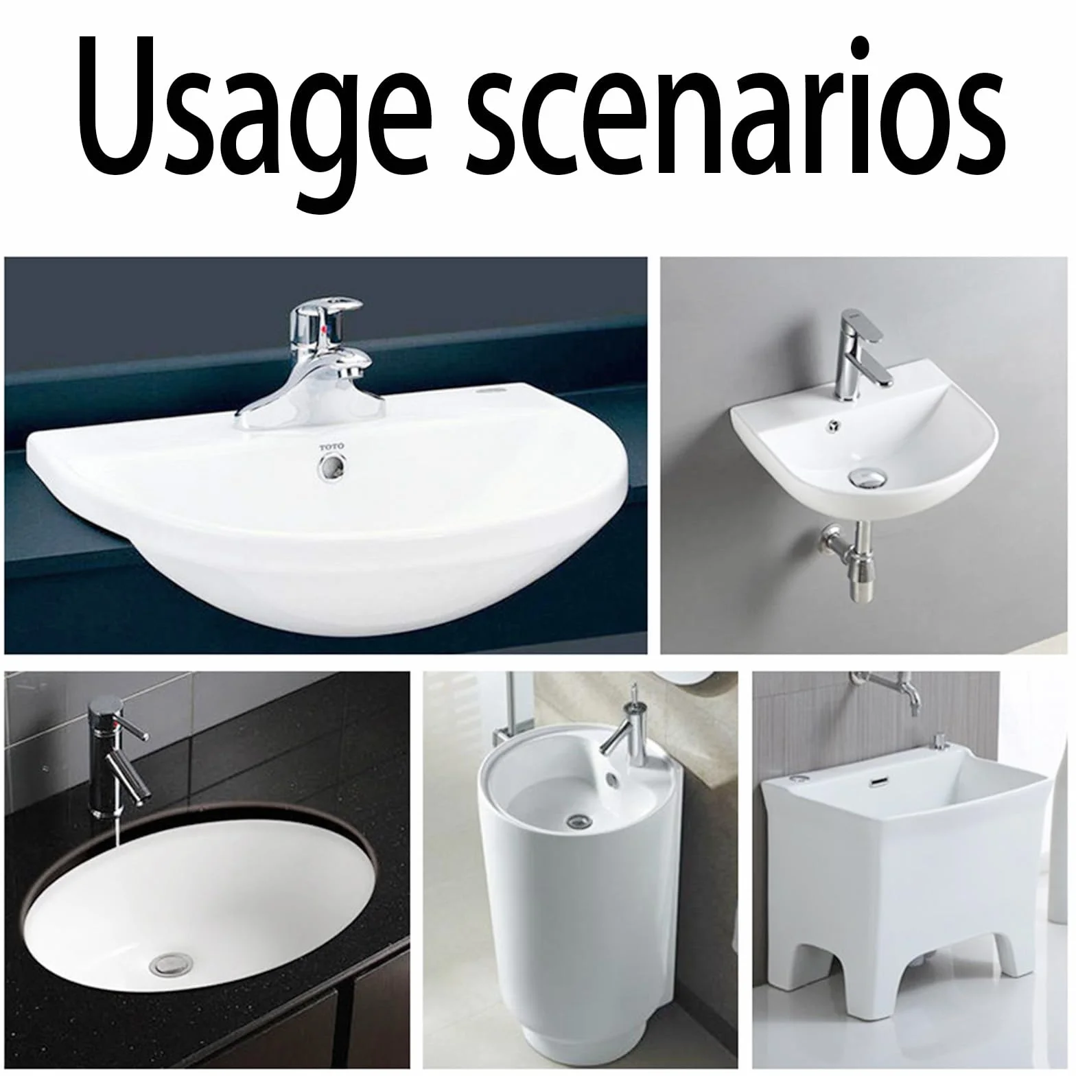 2 Piezas Tapon Lavabo Embellecedor Agujero Anillo Desbordamiento Ø22-24 mm Plata Cobre