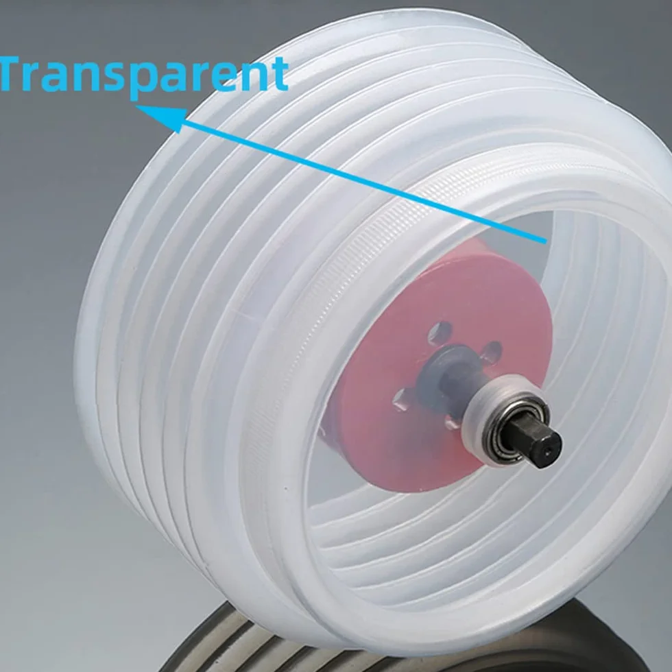 Taladro Colector de polvo Cubierta Agujero Sierra Cuenco para el polvo Inicio Cenicero Bimetálico Accesorios de sierra con cojinetes integrados para abridores de orificios de 125 mm