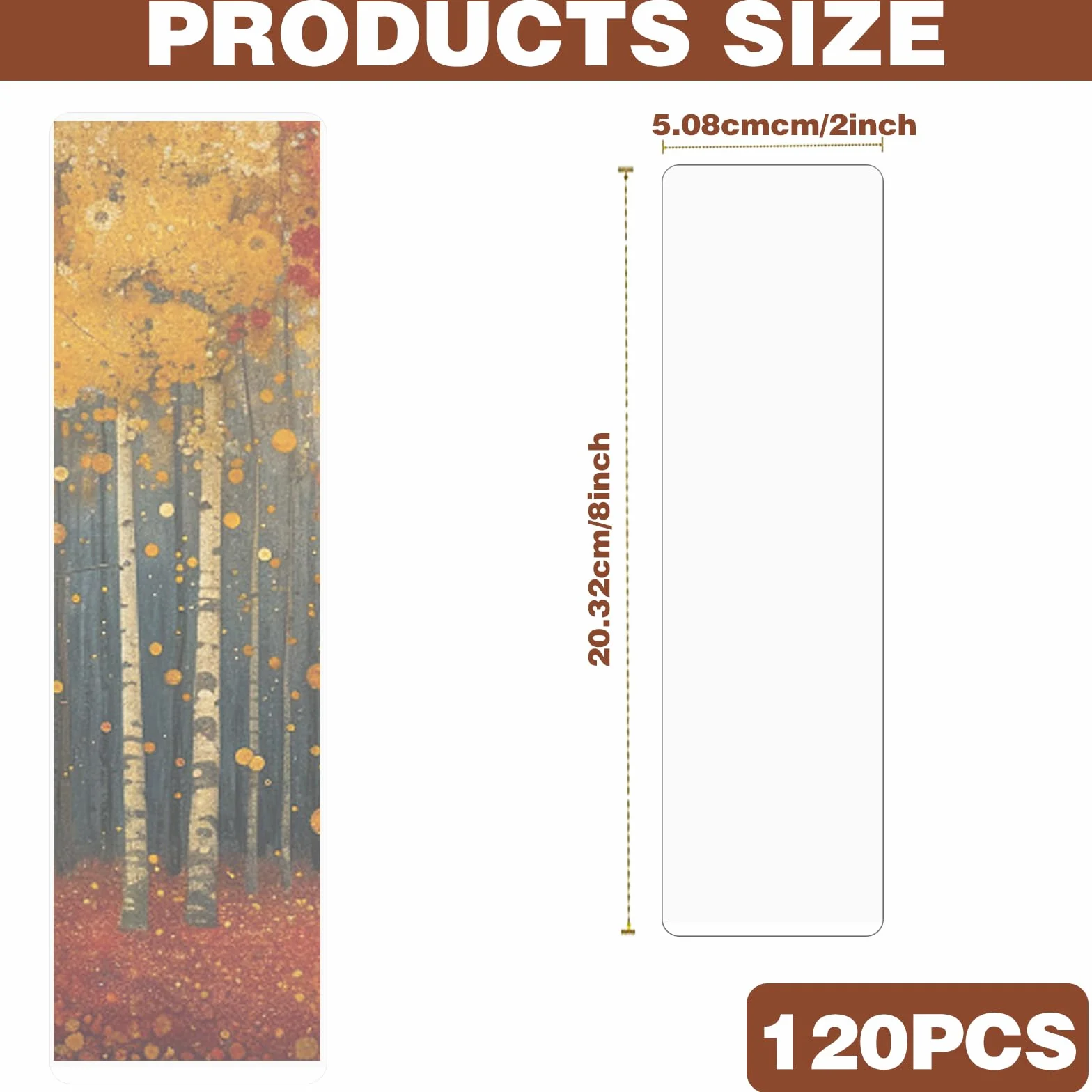 Fundas para marcapáginas Hot Laminator Sleeves, hojas laminadas, 120 unidades, compatibles lucencyes
