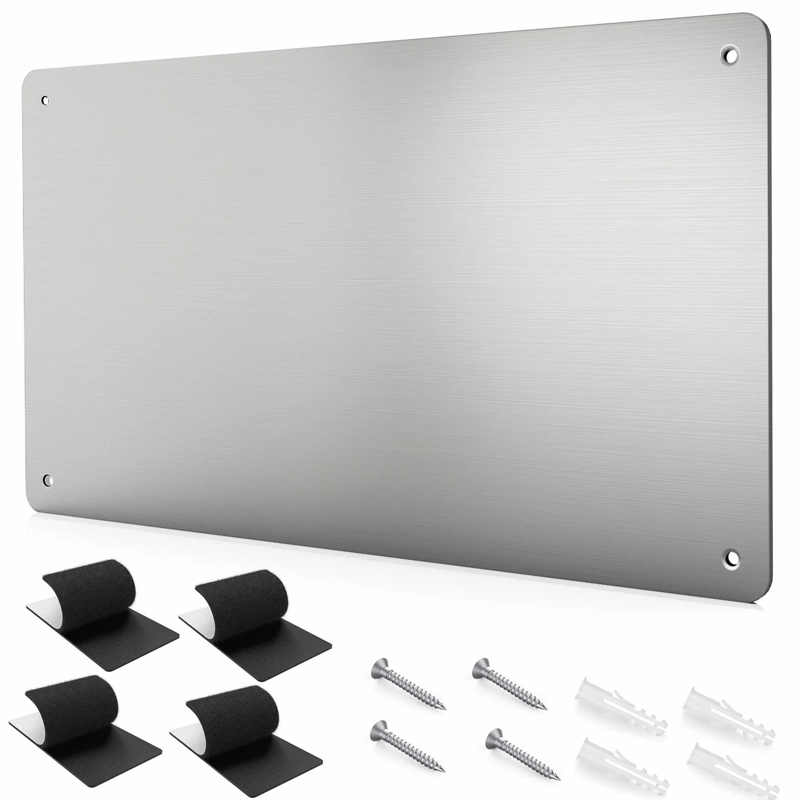 Tablero magnético pared 45 x 30 cm pizarra magnética para letras, números, fotos, cocina