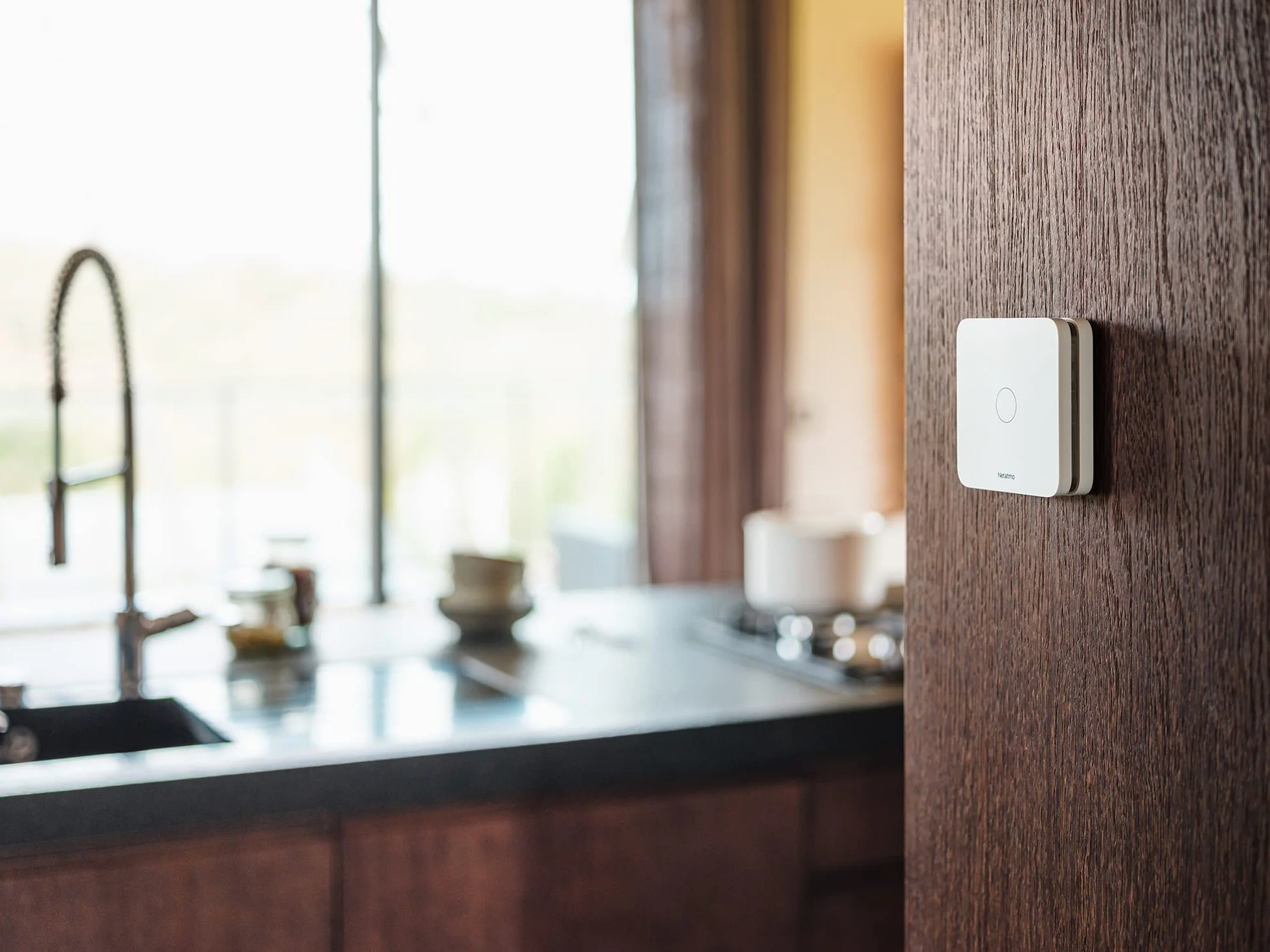 Netatmo Detector de Monóxido de Carbono Inteligente, WiFi, 10 años de batería, Alarma de 85dB, Pruebas automatizadas, Sin centralita domótica, Certificado EN 50291 y NF, NCO-EC