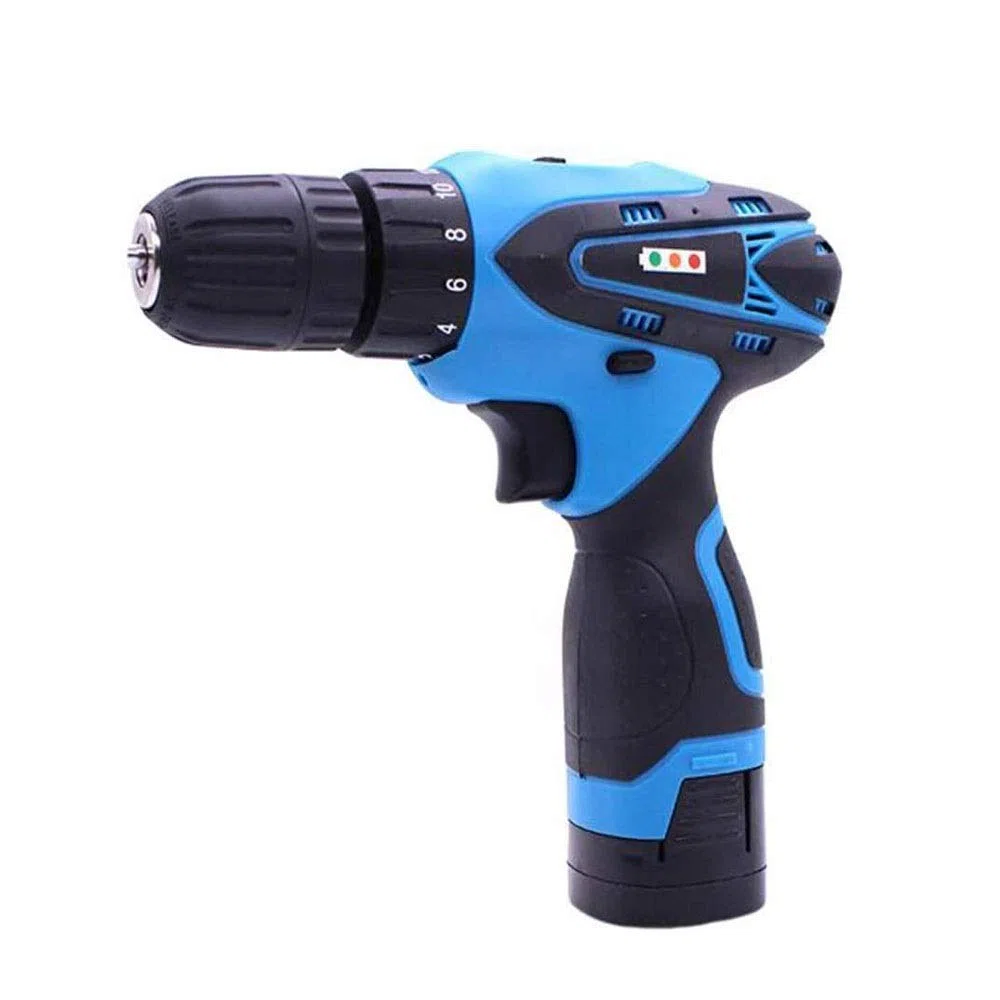 Llave de Impacto de 1/2 ", Dos velocidades, indicador de iluminación para perforación de Tornillos de mejoras para el hogar, Kit de Controlador de Impacto