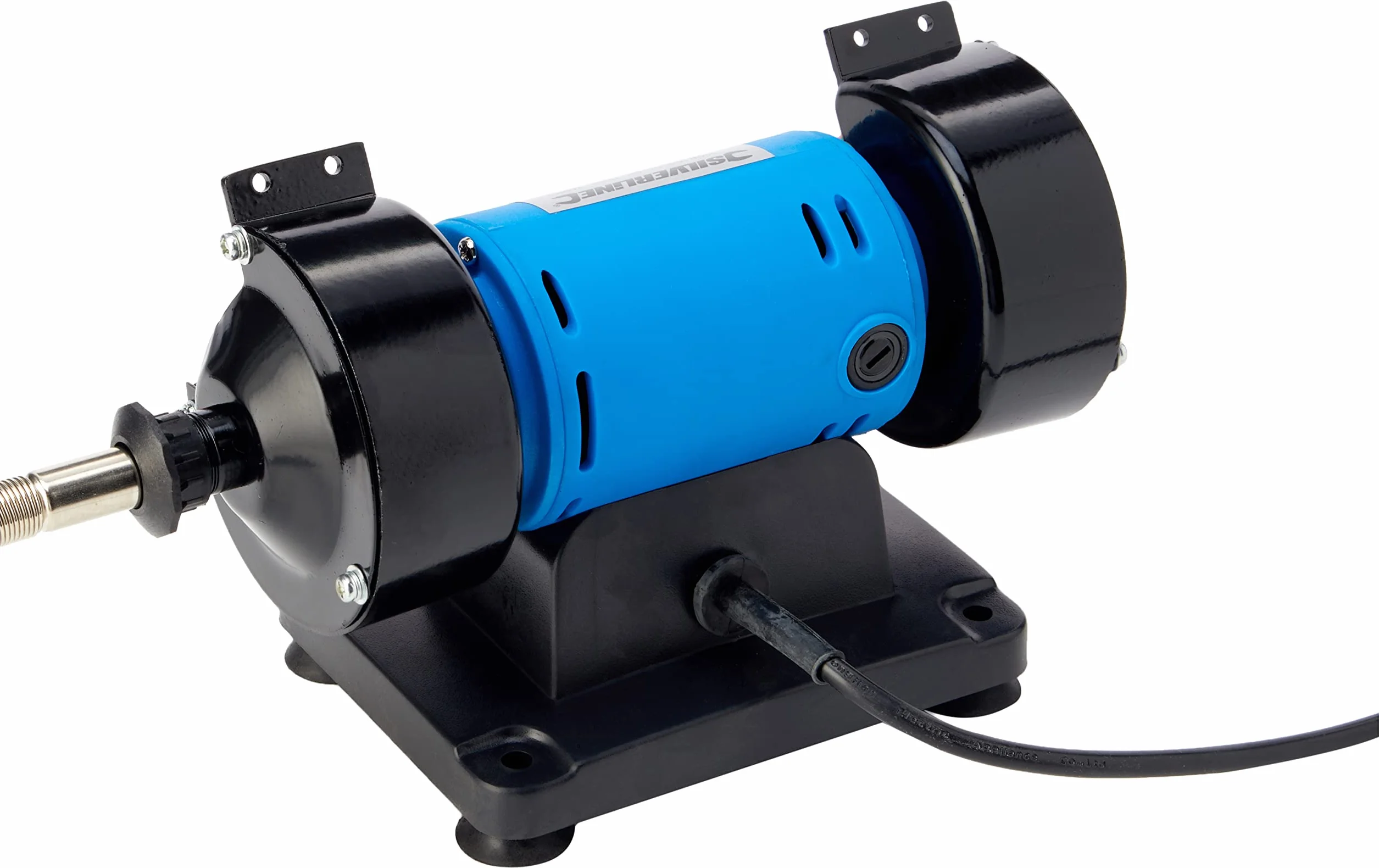 Silverline Tools 268953 - Mini amoladora de banco 75 mm, 120 W (75 mm)