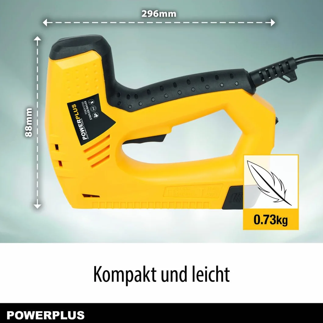 PowerPlus POWX13700 POWX13700 - Grapadora/clavadora (45 W)