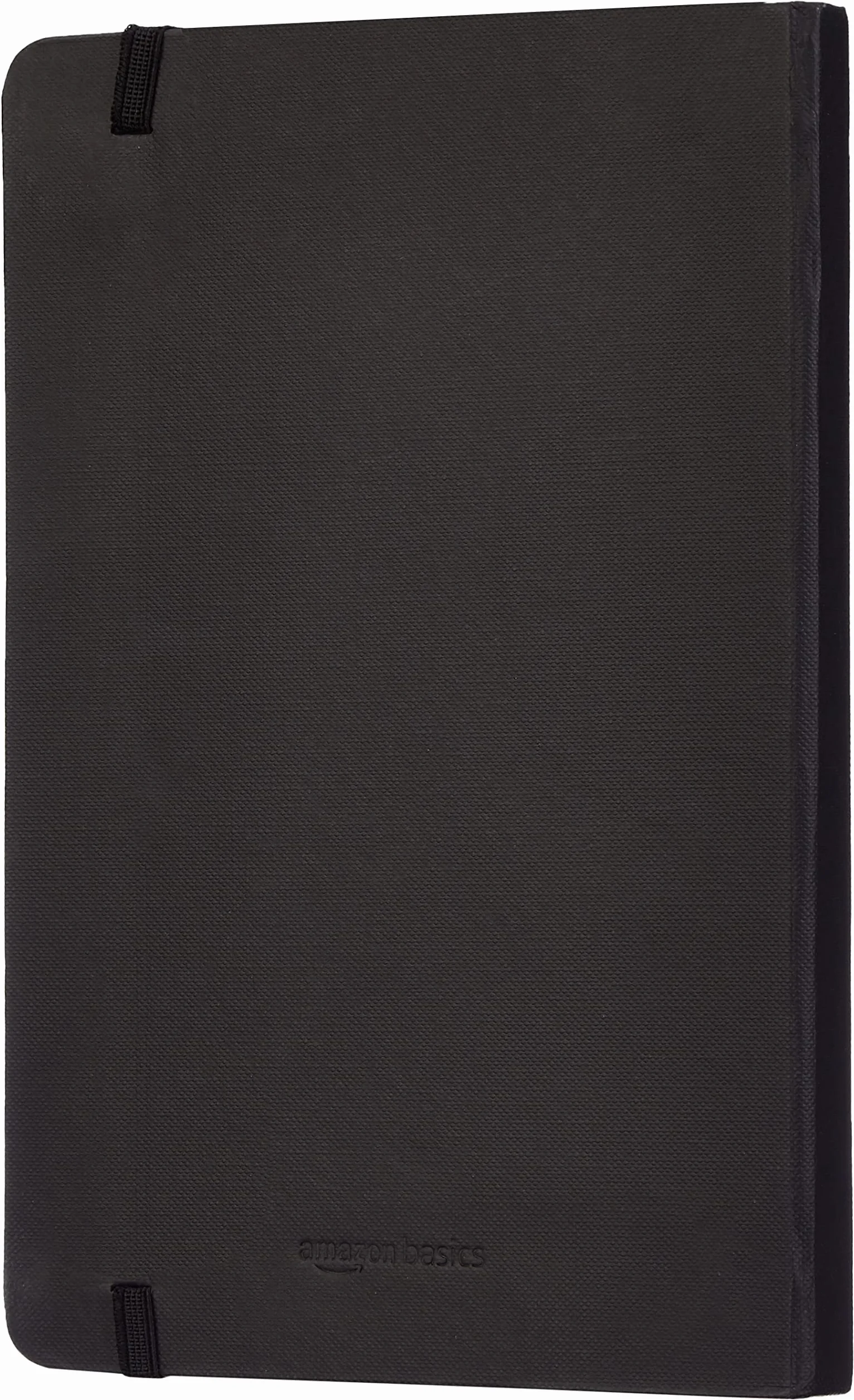 Amazon Basics Cuaderno clásico A5 liso negro